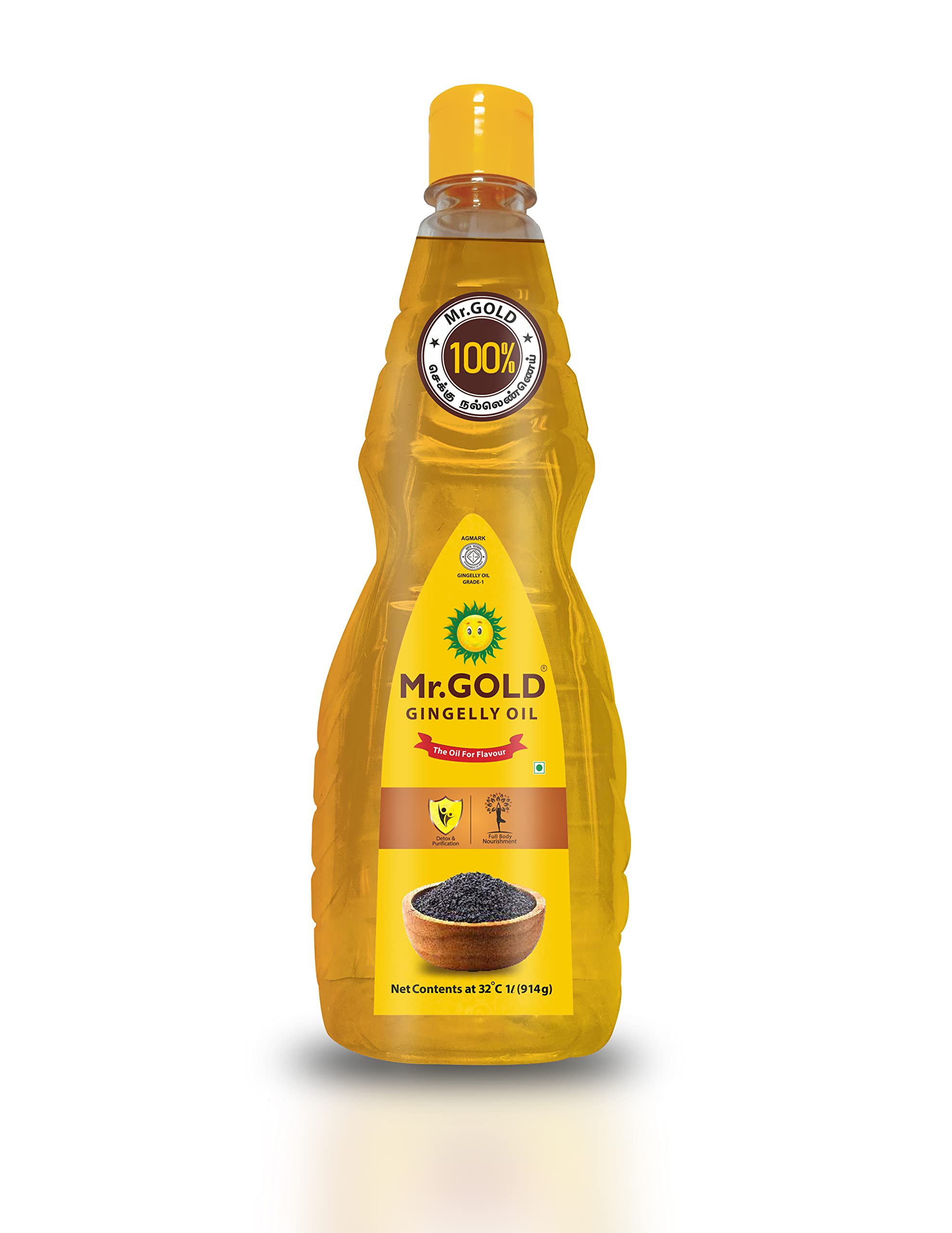 Mr. Gold Cold Pressed Gingelly Oil Pet (Sesame Oil/Til Oil), 1L (B08KQ7DH5B) Amazon Price History, Amazon Price Tracker