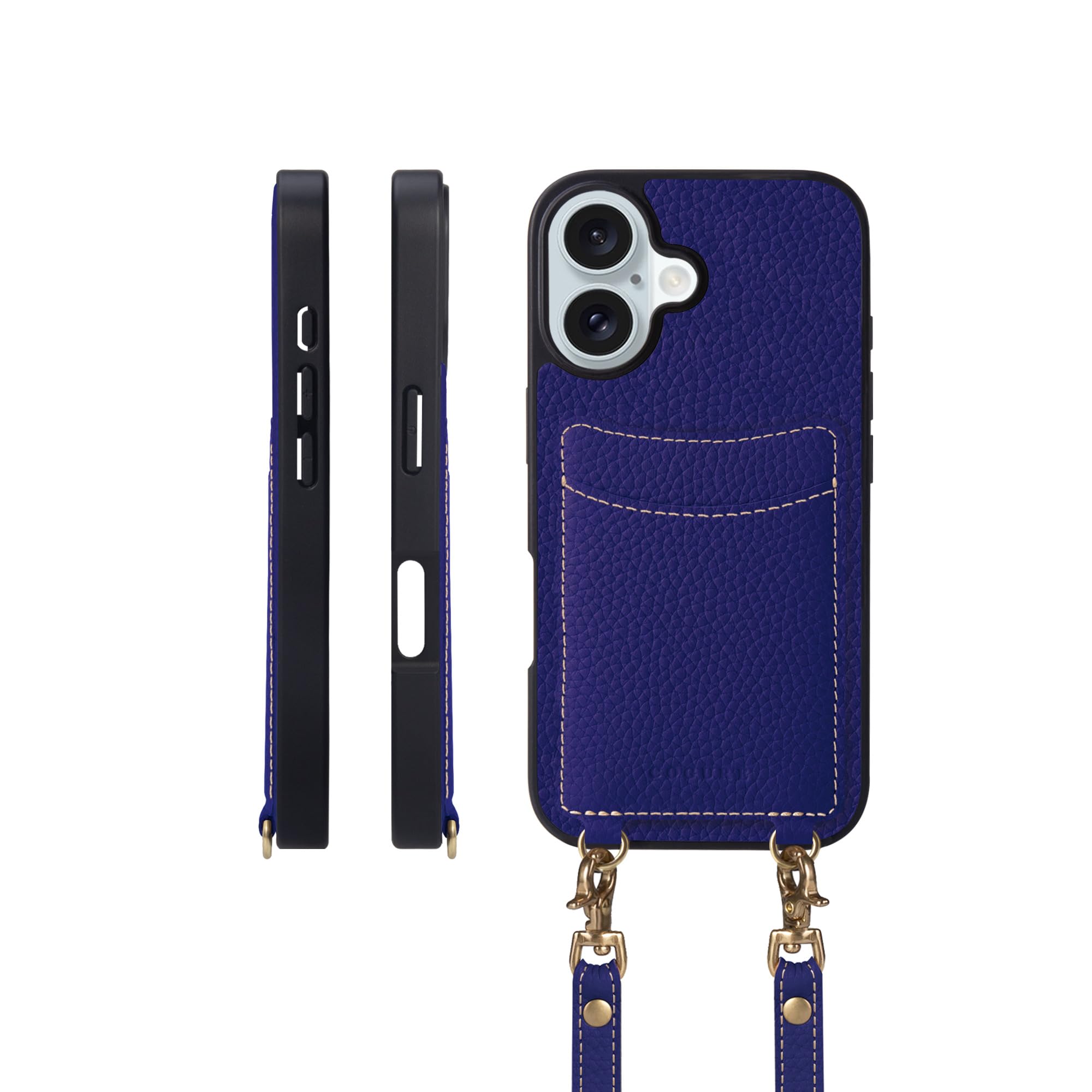 Amazon.co.jp: COGURE スマホケース iPhone16Plus用 ケース ショルダー