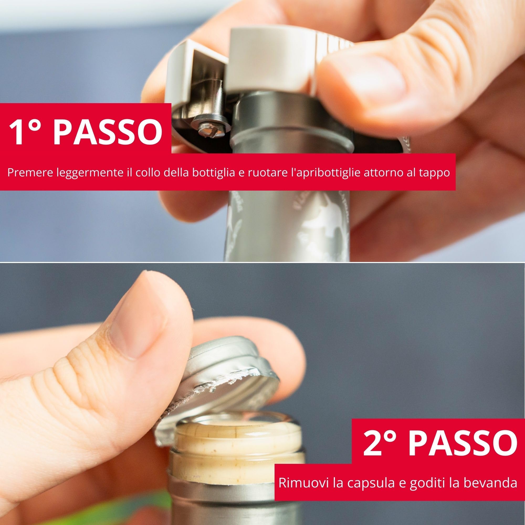 Westmark Taglia-capsule, Monopol Edition, zinco pressofuso, Mondo, finitura opaca, 62963380