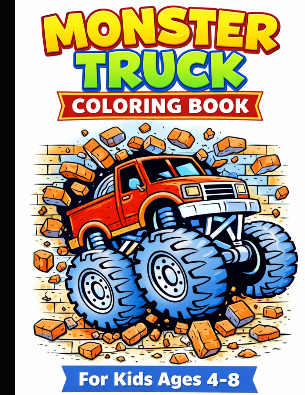 Monster Truck Coloring Book