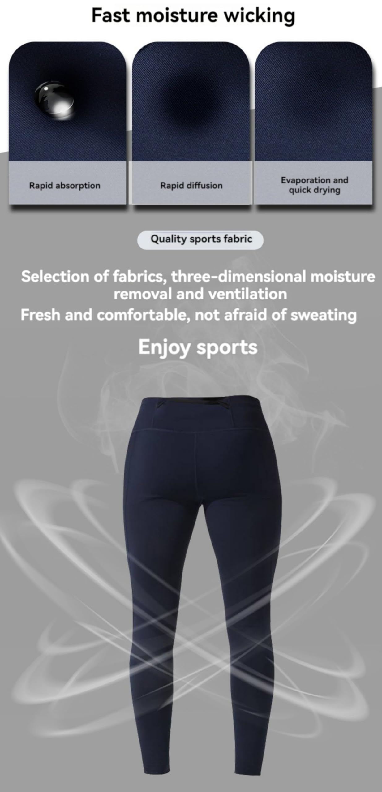 Wayonge Men's Outdoor Running Sweatpants Quick Dry Compression Leggings for Basketball Running (X-Large,Black with Fleece-Lined Models)