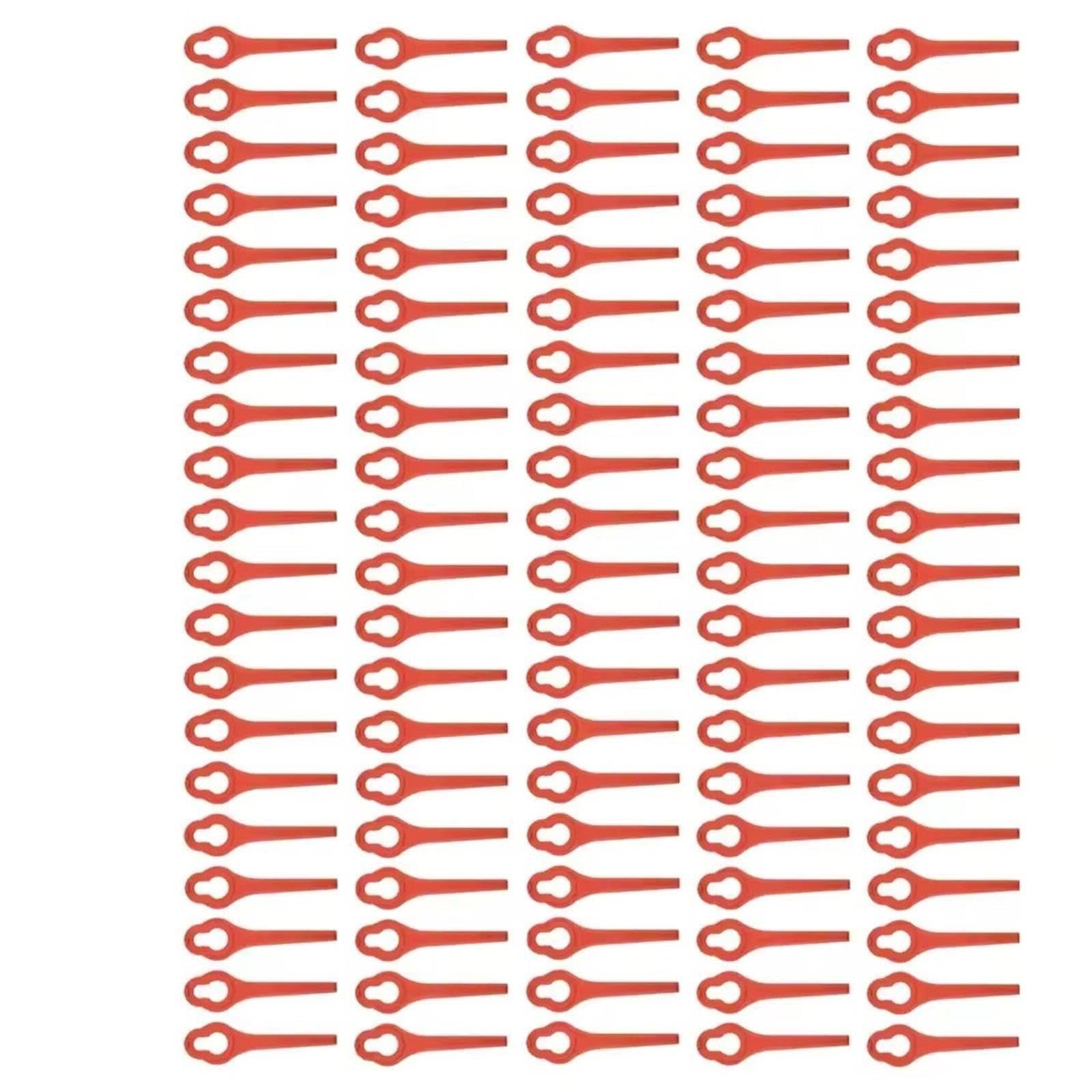 Cuchilla Recortadora, Compatible con Ferrex, Far 20-1 20-N, Compatible con GardenFeelings, Gfart 18,100PCS L95 95 Mm, Accesorio Recortador Inalámbrico 20V / 40V