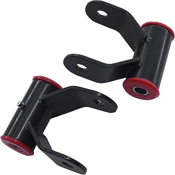 FOKES Suspension Rear Lowering Shackle Fits for 2002-2008 Dodge Ram 1500 Replaces 412120