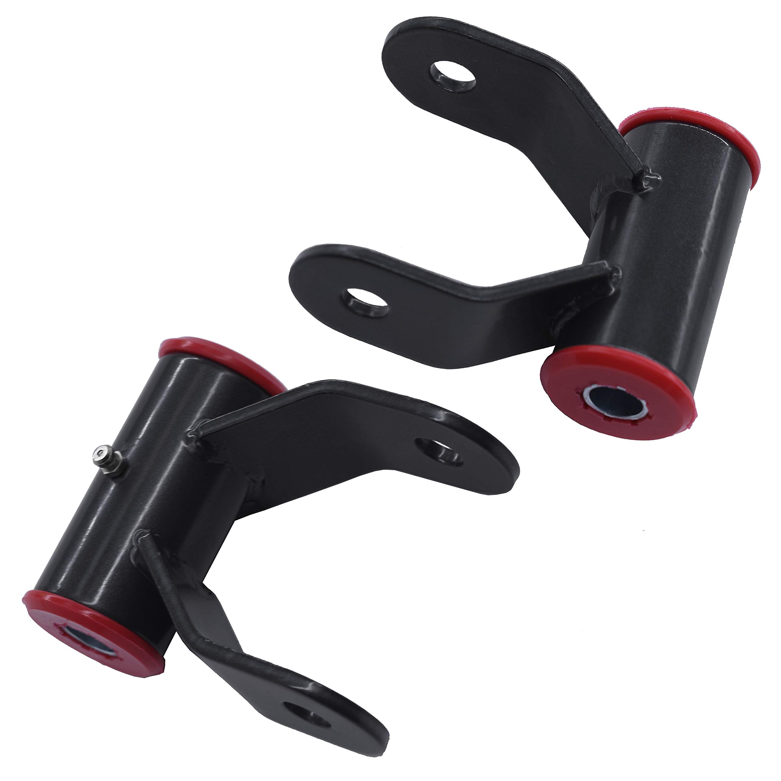 FOKES Suspension Rear Lowering Shackle Fits for 2002-2008 Dodge Ram 1500 Replaces 412120