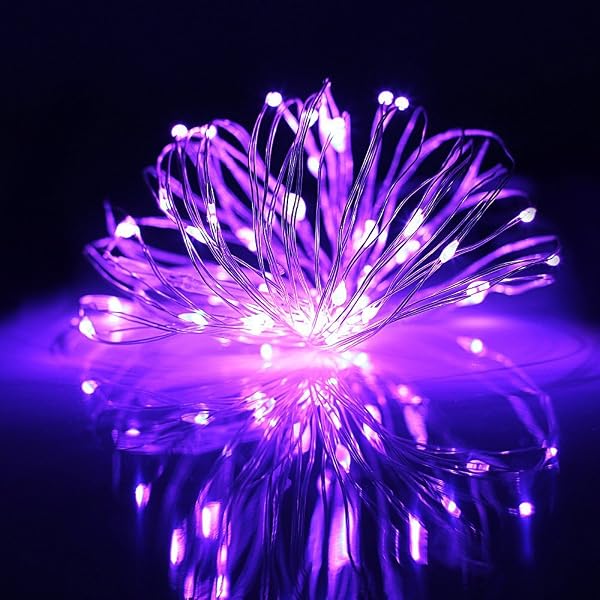 ER CHEN 165ft Led String Lights,500 Led Starry Lights on 50M Copper Wire String Lights + Power Adapter + Remote Control(Warm White) - 3