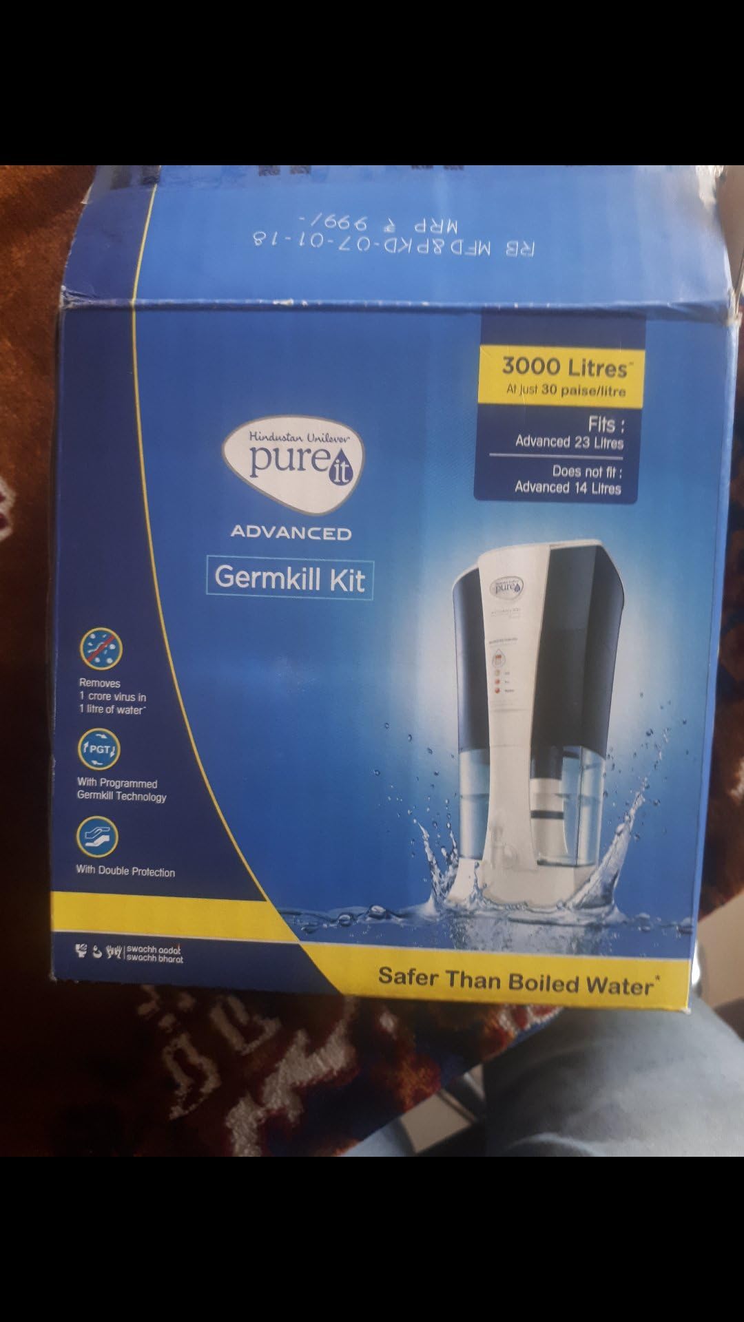 Pureit Advance GERMKILL KIT ADVANCE 3000 LTR FOR ADVAnce23ltr