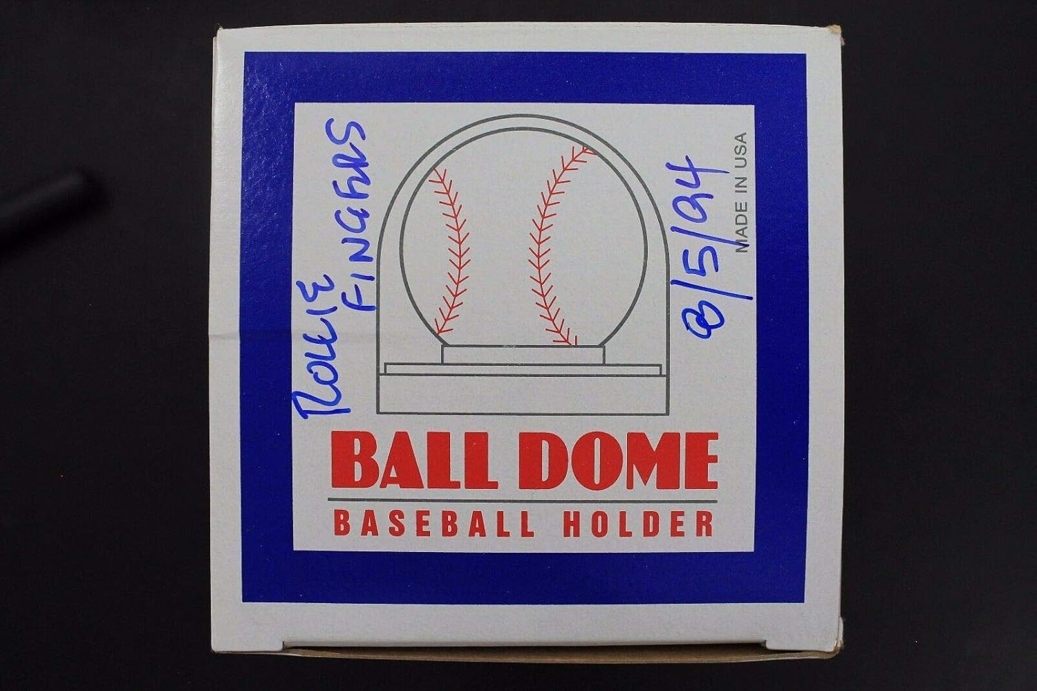Rollie Fingers Padres A's 7x All Star HOF Autographed OAL Signed Baseball JSA B3