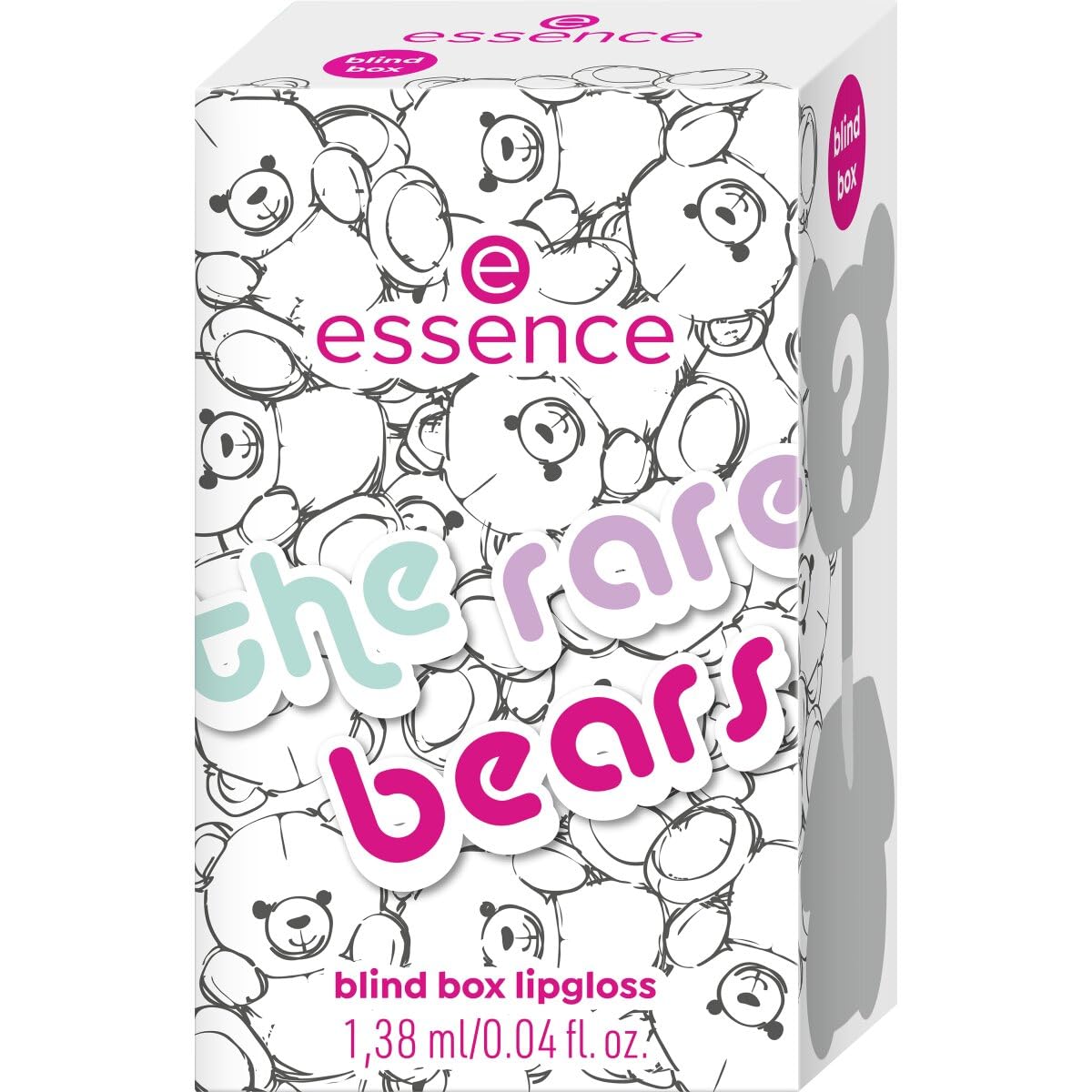 essence cosmetics Lipgloss Transparenter Lipgloss mit Schlüsselanhänger, Vanilleduft und 3D-Schimmer