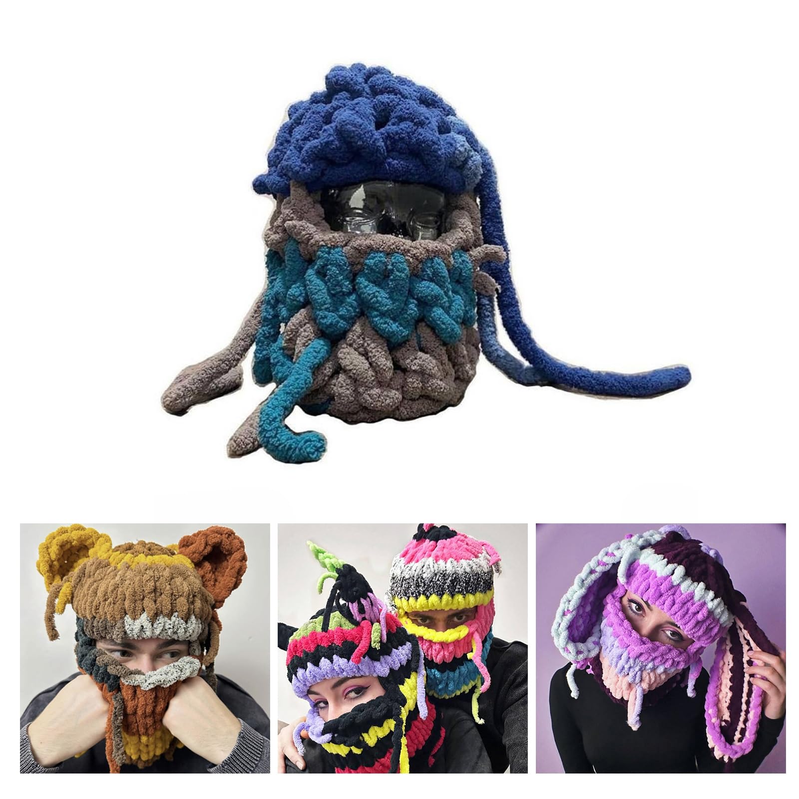 Amazon.co.jp: ハンドメイド バラクラバ ネックプロテクトハット 