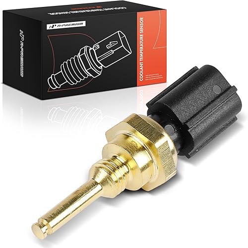 A-Premium Sensor de temperatura del refrigerante del motor 2 cuchillas compatible con Ford, Lincoln, Mercury, se adapta a F-150, F-250 Super Duty,