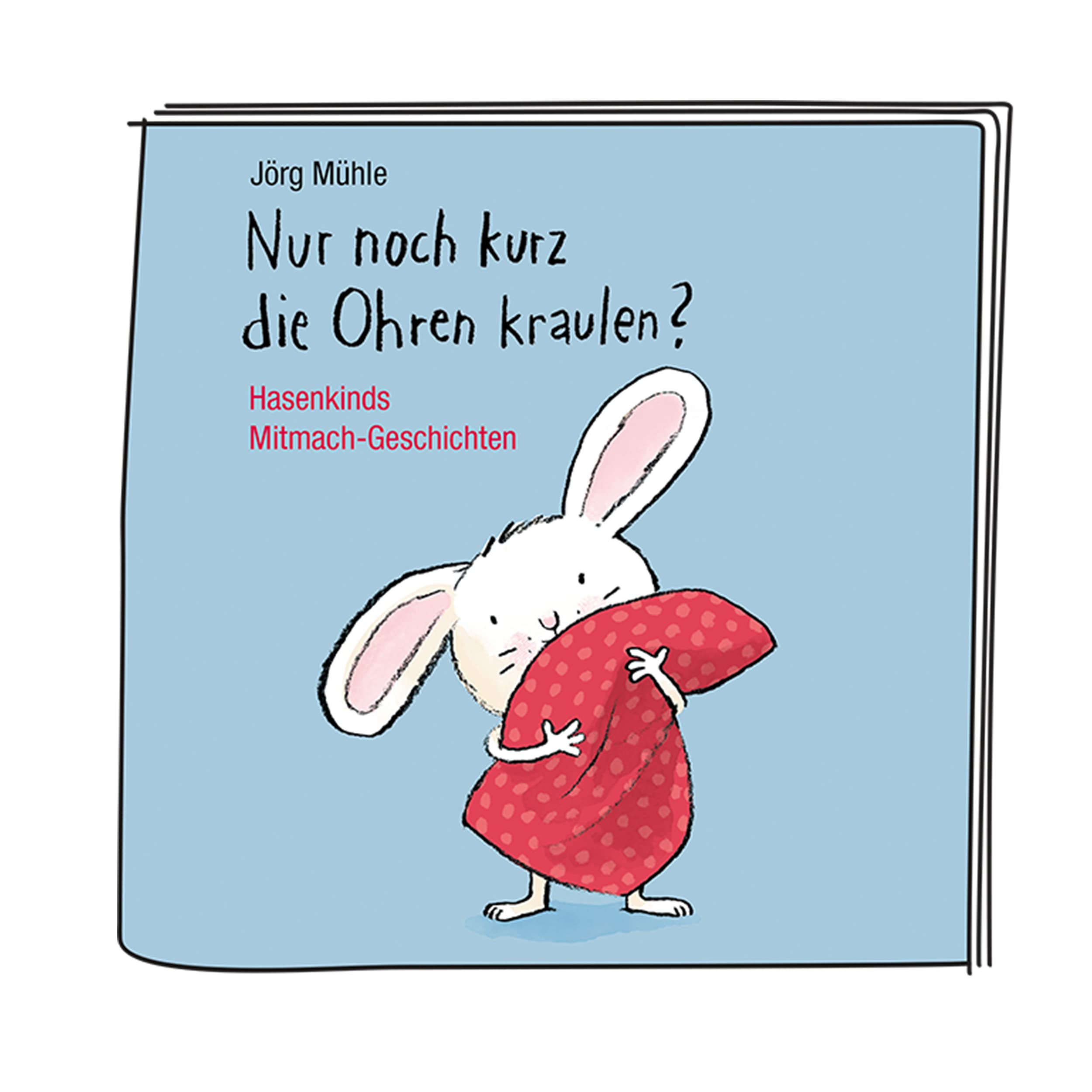 tonies Figurki do słuchania Toniebox, Hasenkind - Nur noch kurz die Ohren kraulen? Historia z zabawą dla dzieci od 3 lat, czas odtwarzania ok. 35 minut