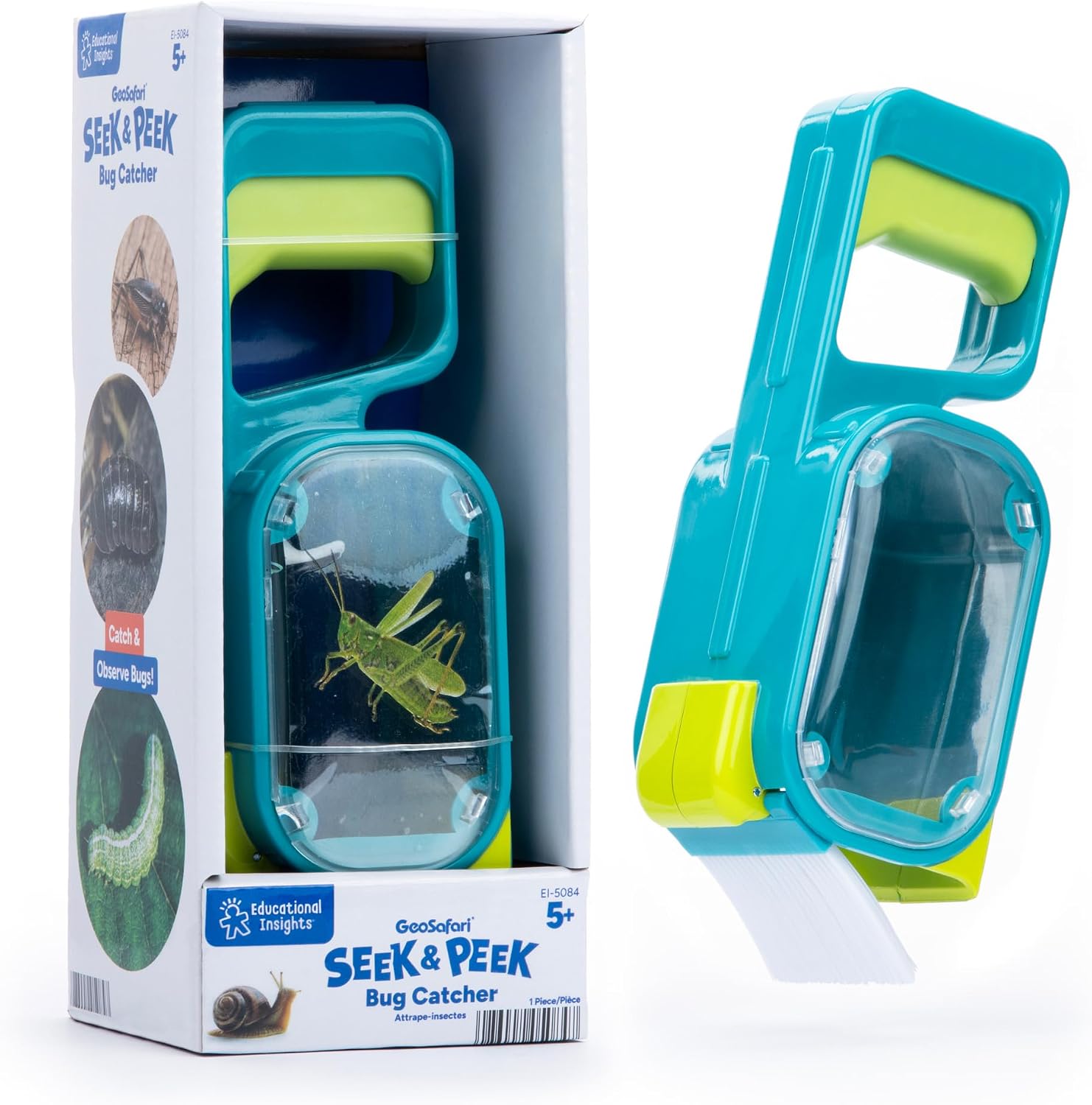 Educational Insights GeoSafari Seek & Peek Bug Catcher STEM Toy for Kids