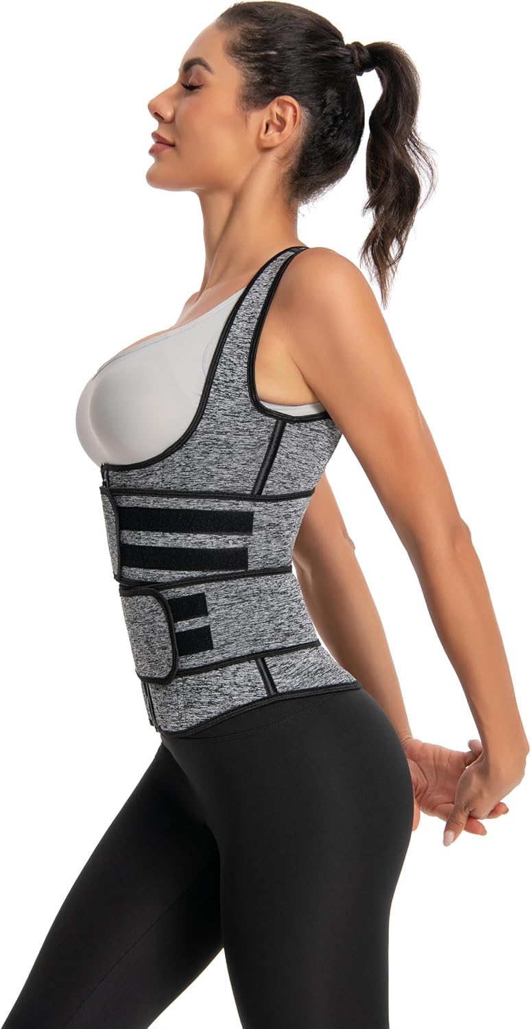 Corset Top Bodysuit Plus Size Black Shapewear Waist Trainer Corset Top - Image 4