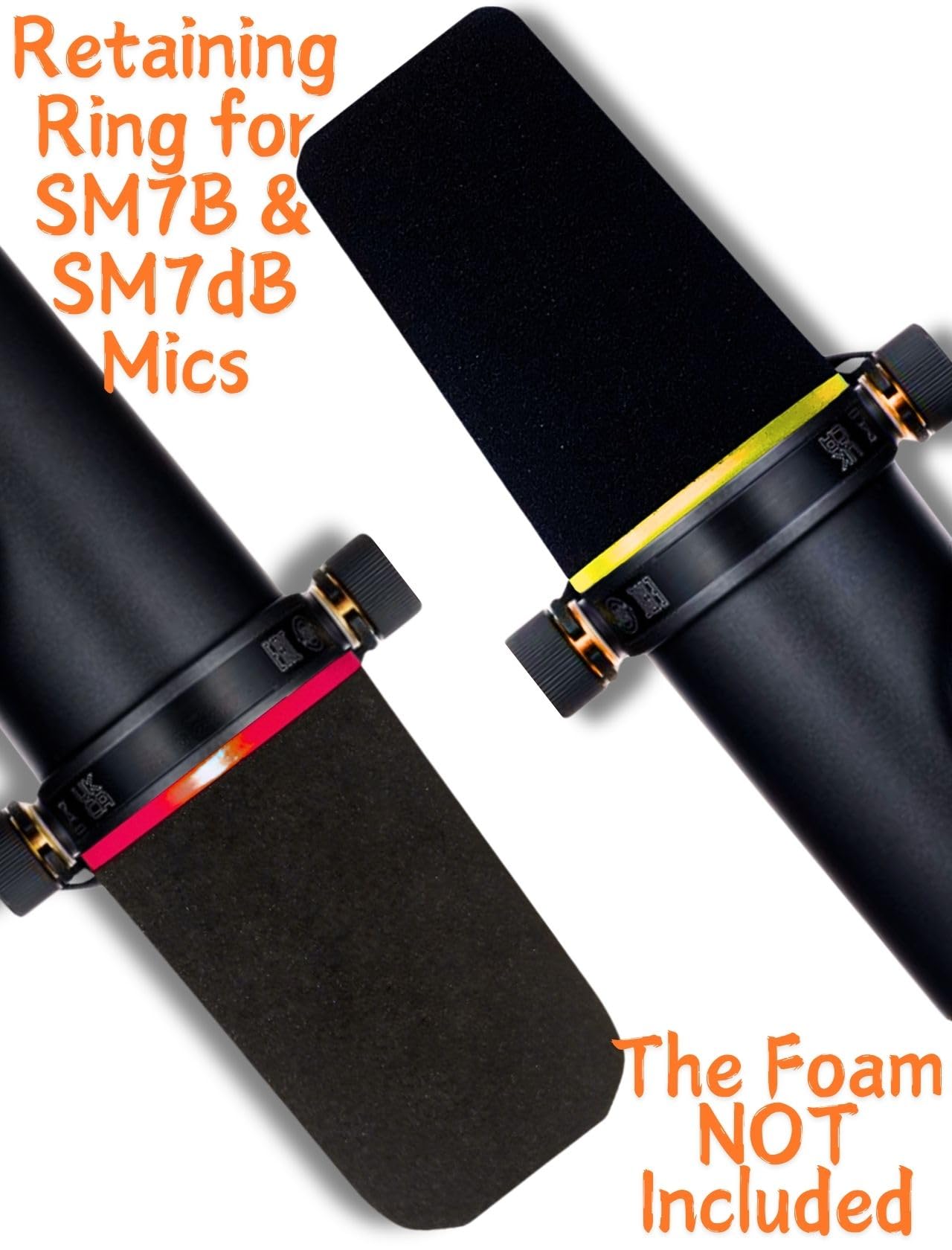 Amazon | Shure SM7Bウィンドスクリーン用保持リング、RK345Bポップ