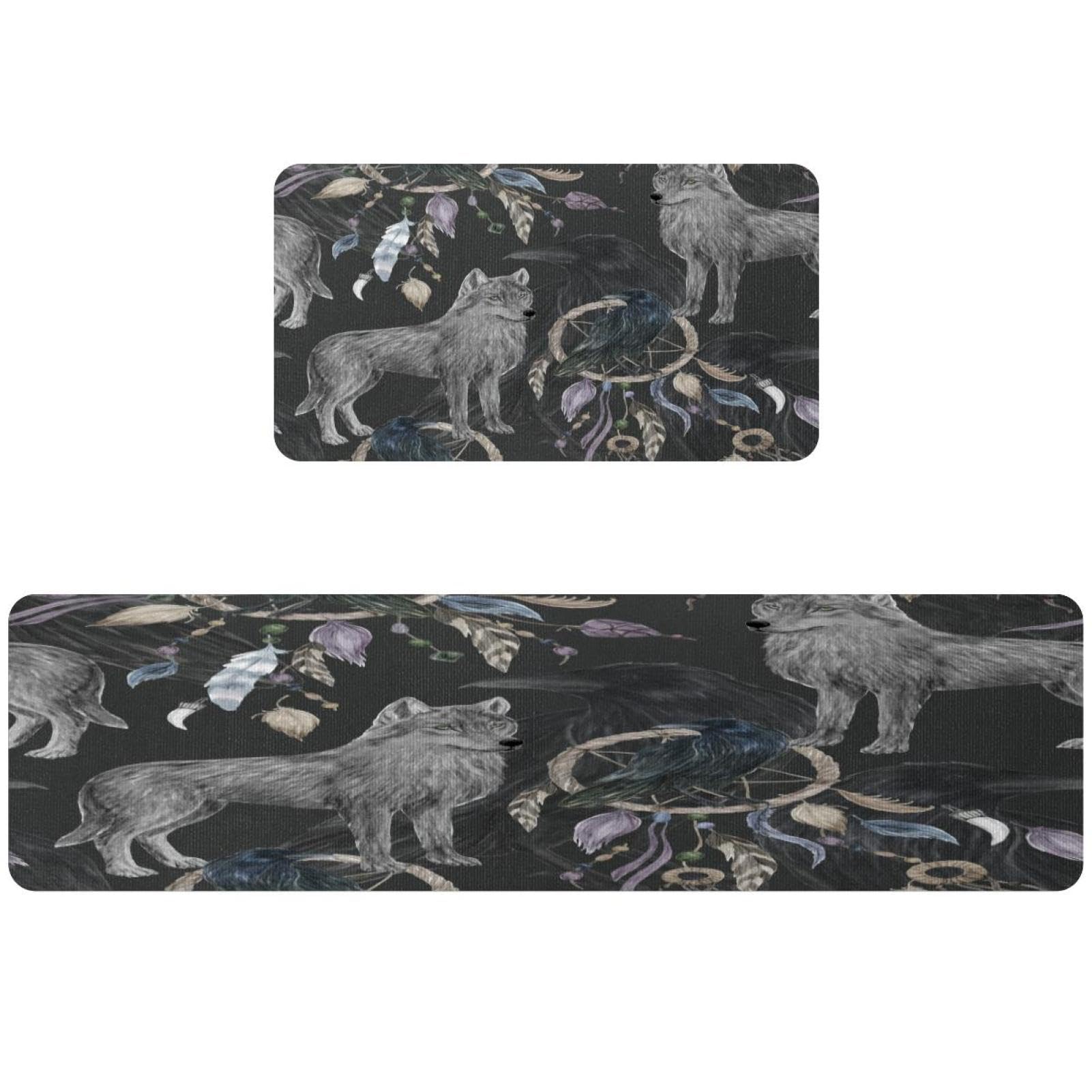 Tapis de cuisine antidérapants attrape-rêves pour embellir votre couloir