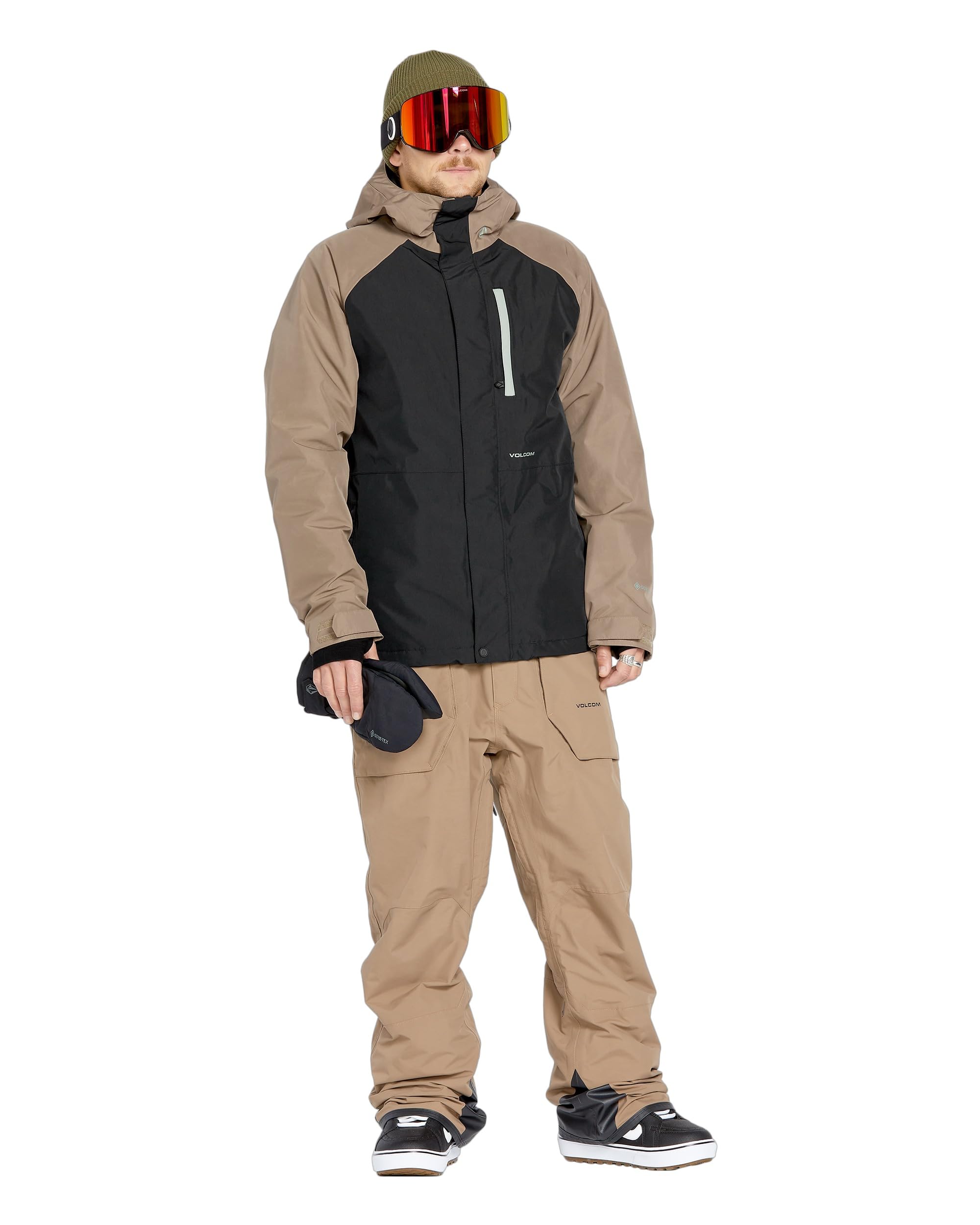 Volcom - Veste De Ski/snow Dua Ins Gore Chestnut Brown Homme - Homme - Marron