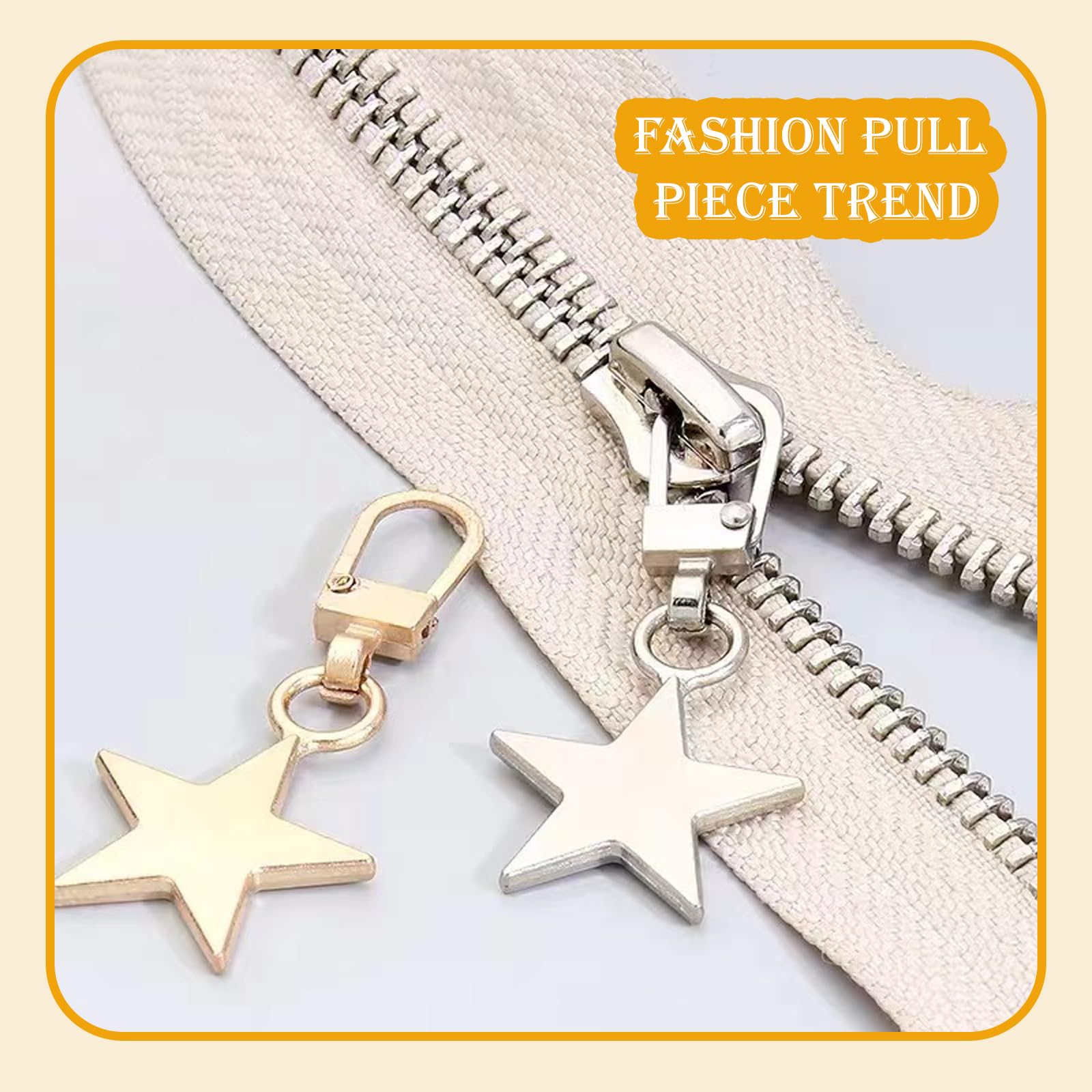 20pcs Tirette Fermeture Eclair, Tirette Fermeture Eclair