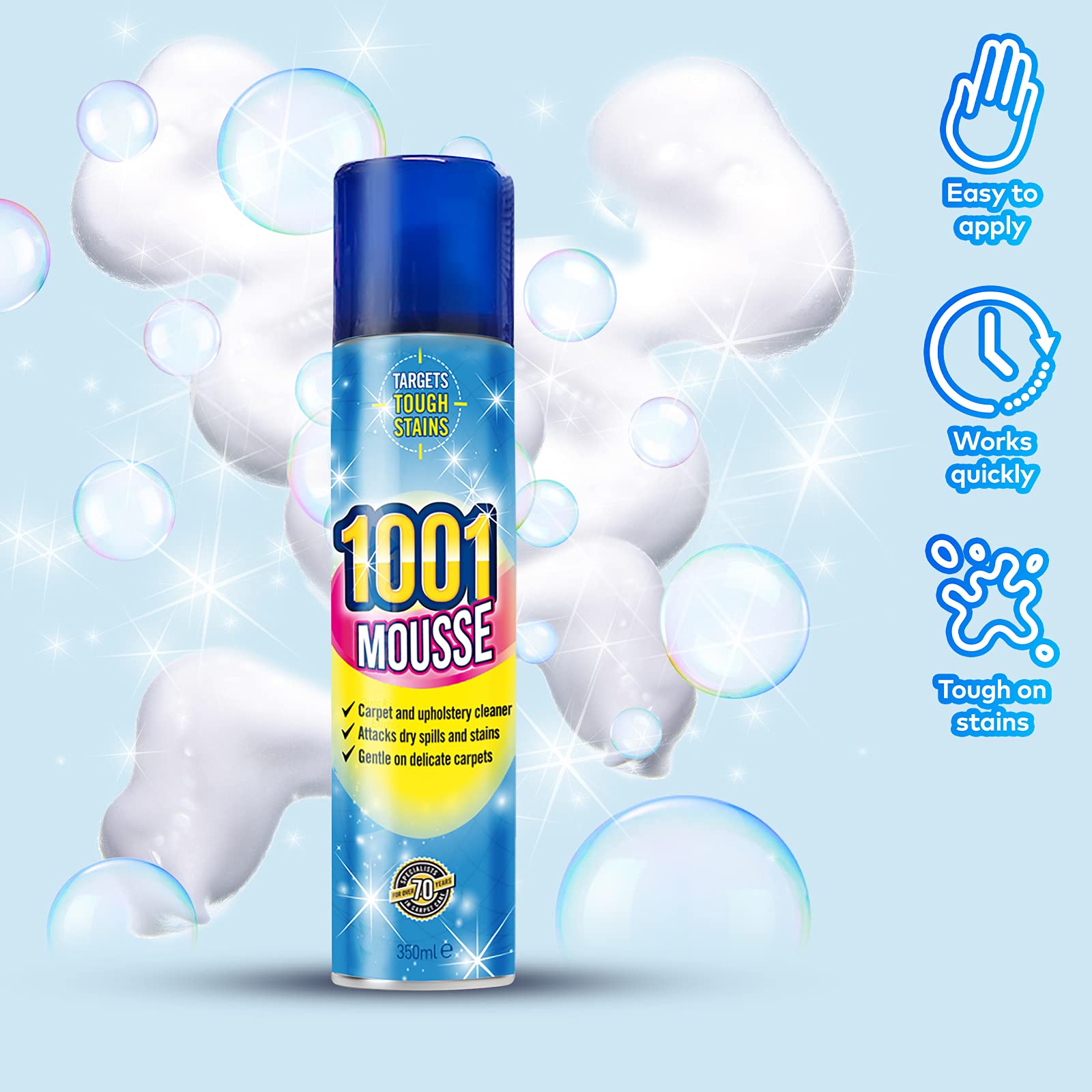 1001 Carpet mousse 350 ml