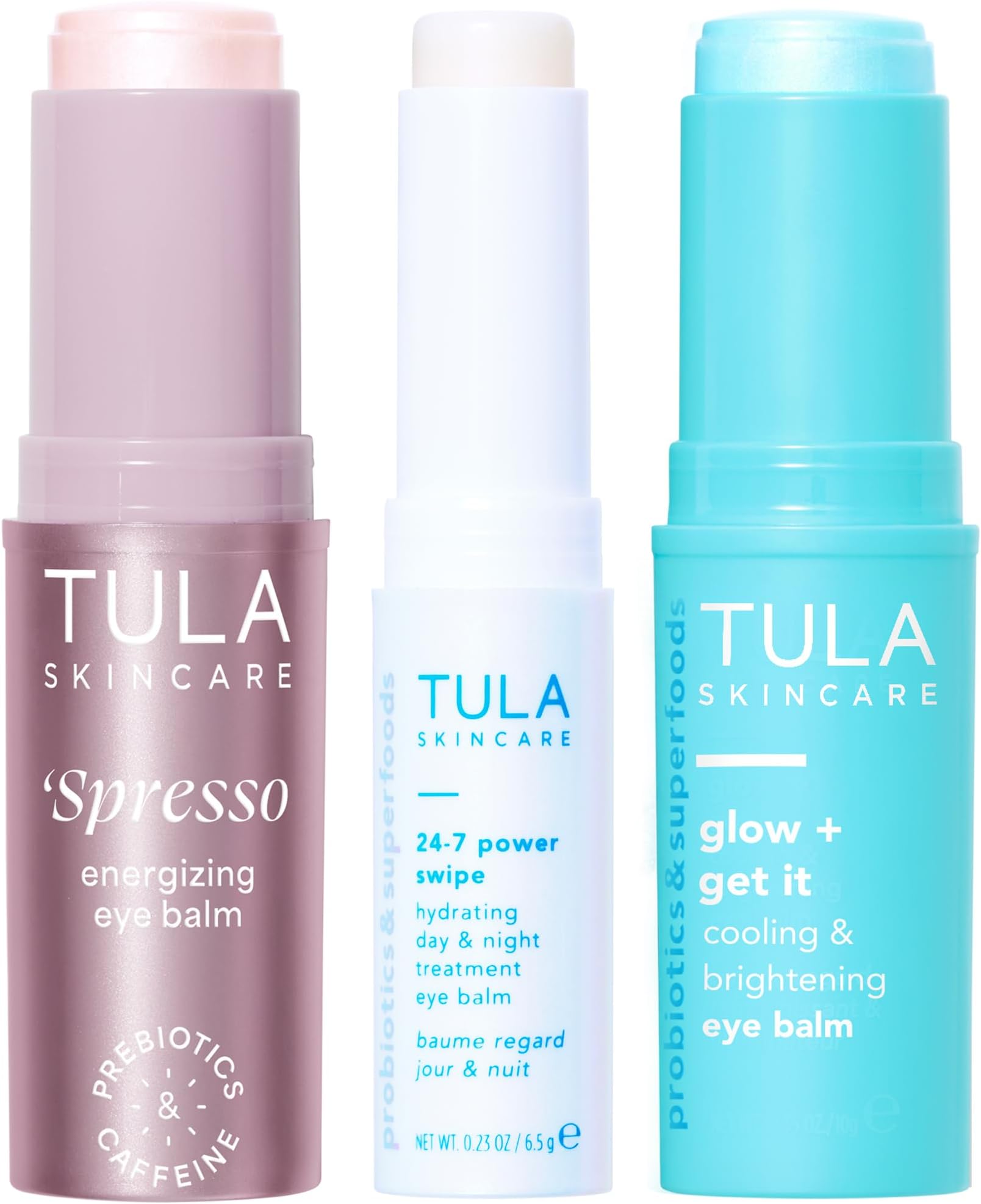 Skin Care Eye Balm Wonderland | Dark Circle Under Eye Treatment, Instantly Hydrate and Brighten Undereye Area & Leave the Ultimate Glow | 3-Piece Kit