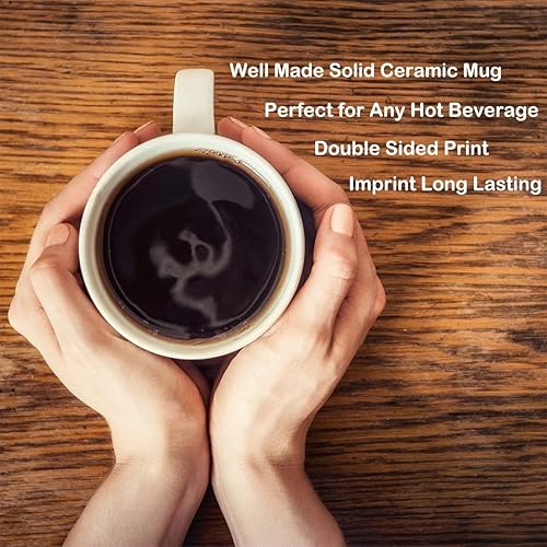 Miniatura 6 de Tetrs - Taza de cerámica blanca de 11 onzas, taza de té, tazas de jugador, taza de cumpleaños para jugadores, amantes del café, mujeres, hombres,