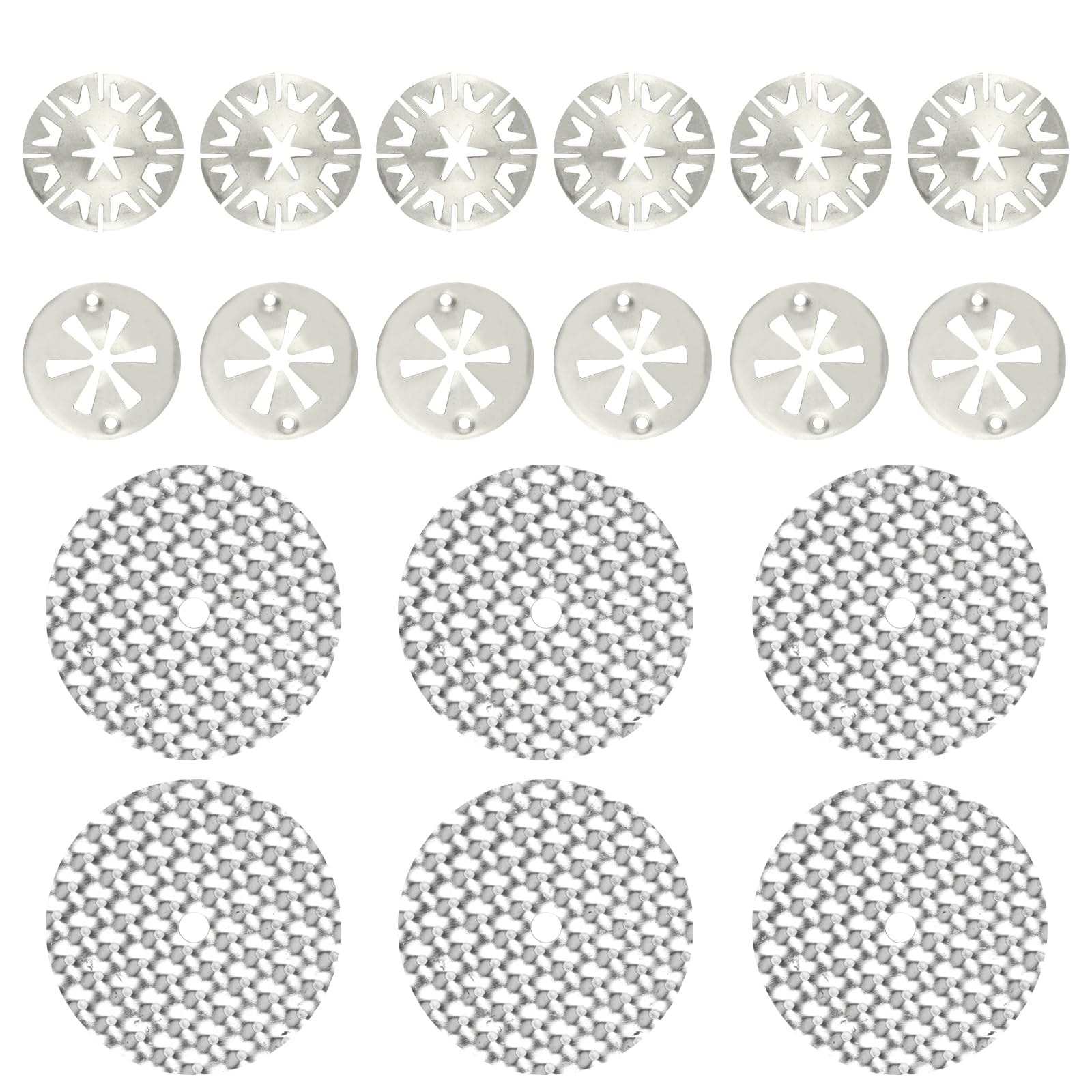 18 Pcs Rondelle de Blocage du Capot Moteur: 30mm Rondelles Clips de Protection Thermique pour Voiture et 50mm Rondelles de Verrouillage, Kit de Réparation de Plaque de Protection Thermique
