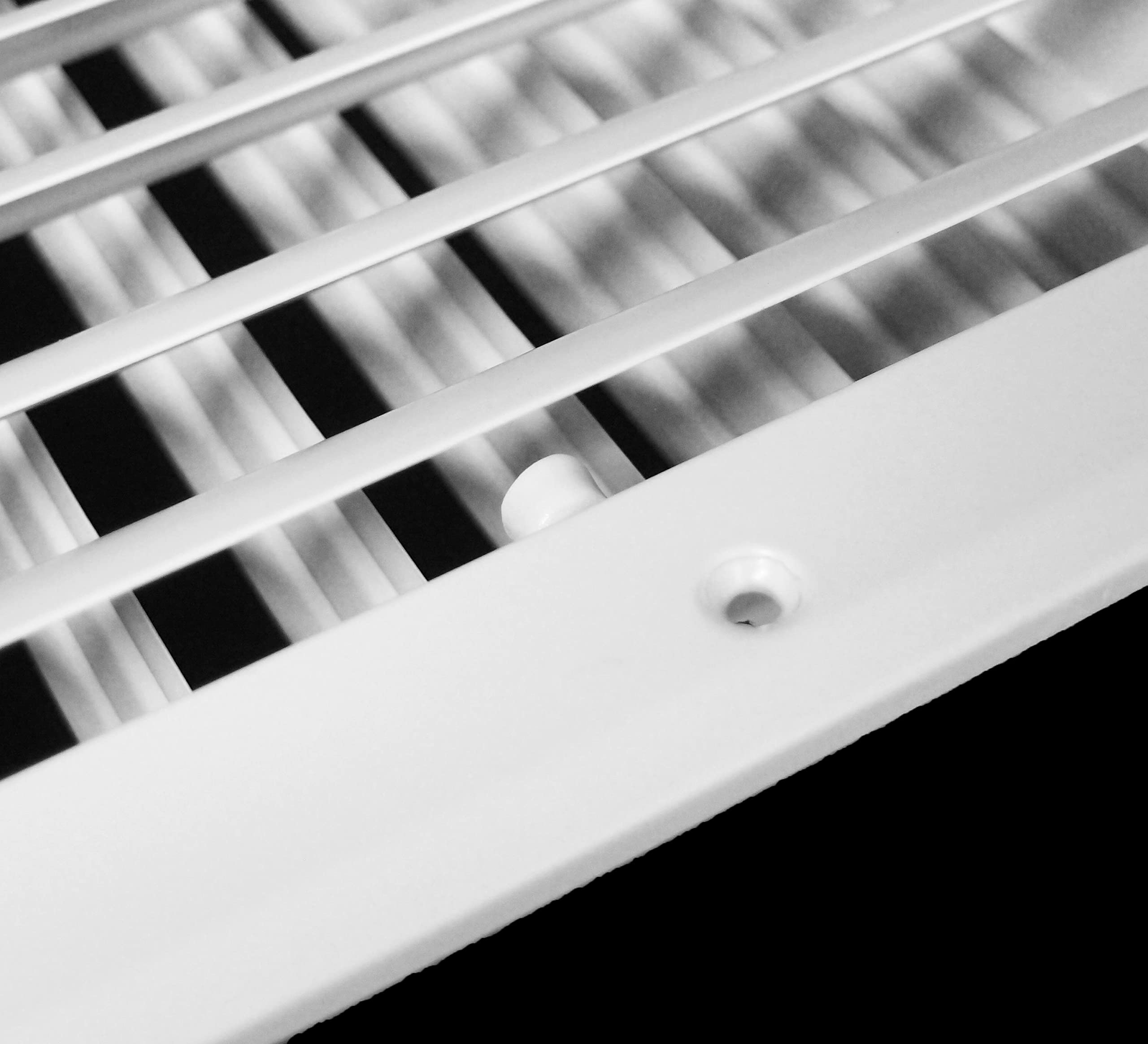 HVAC Premium 14 pulgadas de ancho x 6 pulgadas de alto, ventilación de aire de 1 vía, cuchillas curvadas de aluminio ajustable, amortiguador multiobturador integral, difusor HVAC [dimensiones