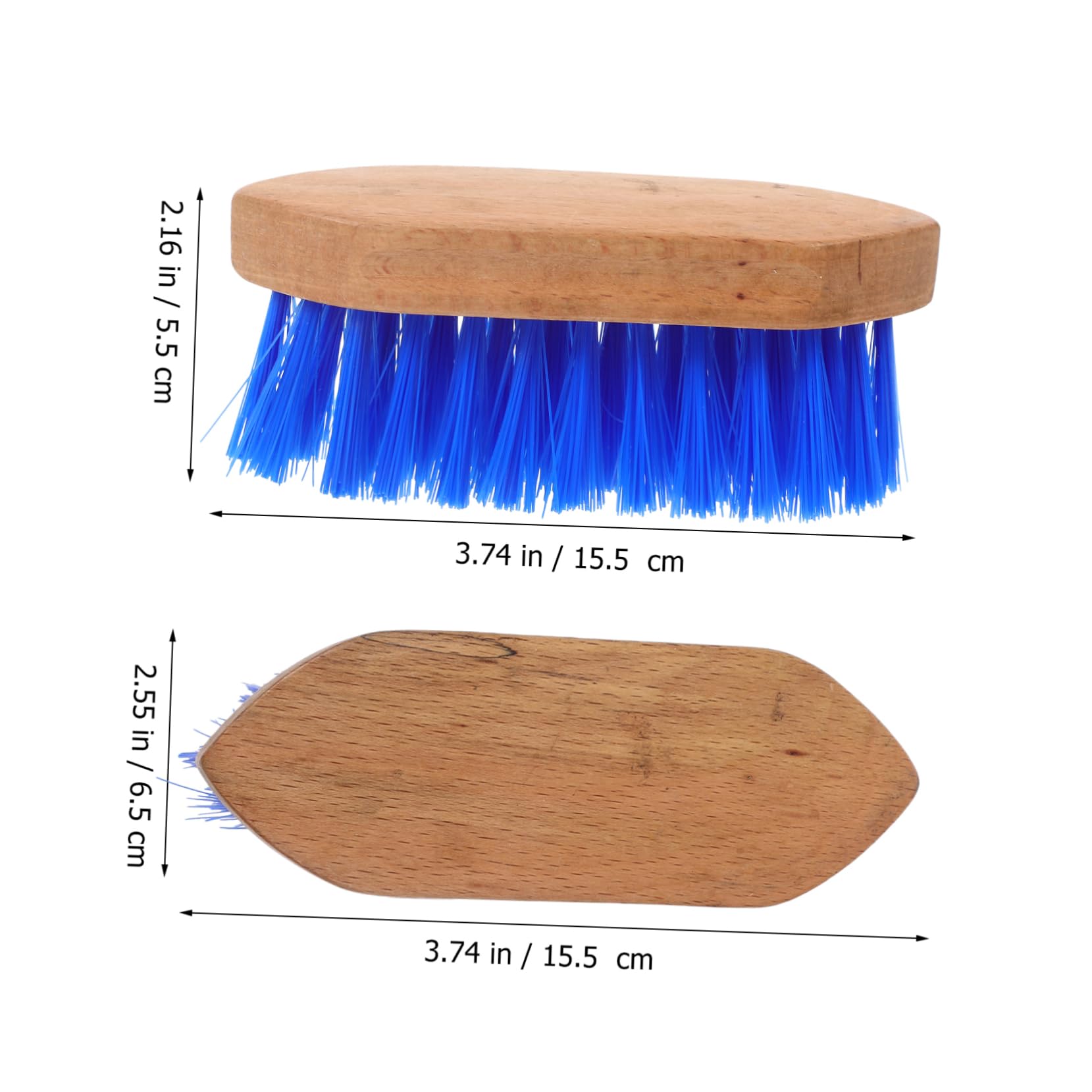 Gatuida 5piezas Cepillo De Limpieza Para Caballos Cerdas Rígidas y Mango Antideslizante Herramienta De Cuidado y Belleza Para Caballos y Animales Para Azul