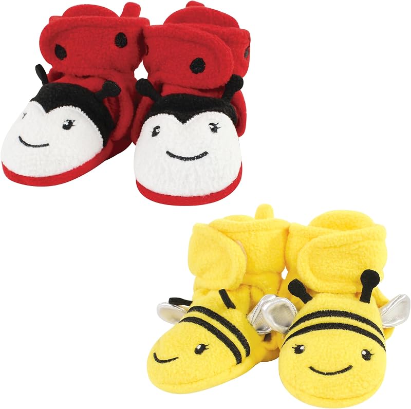 Hudson Baby Unisex-Baby Acogedor Forro Polar medias Deslizantes