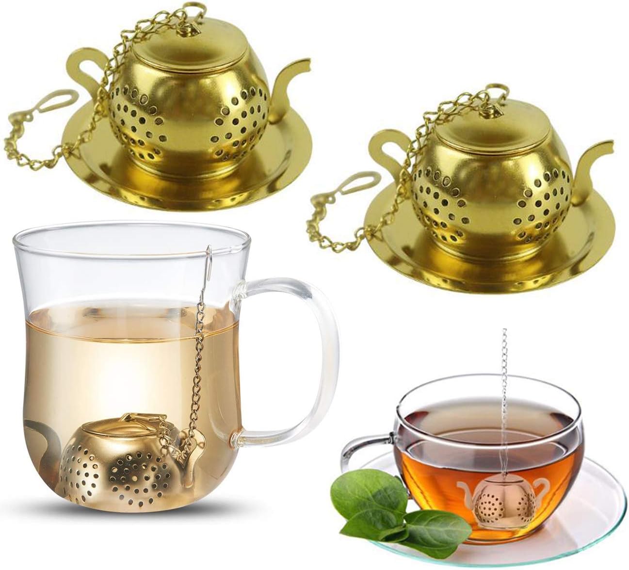 Tea Infuser, Reusable Tea Strainer Stainless Steel loose