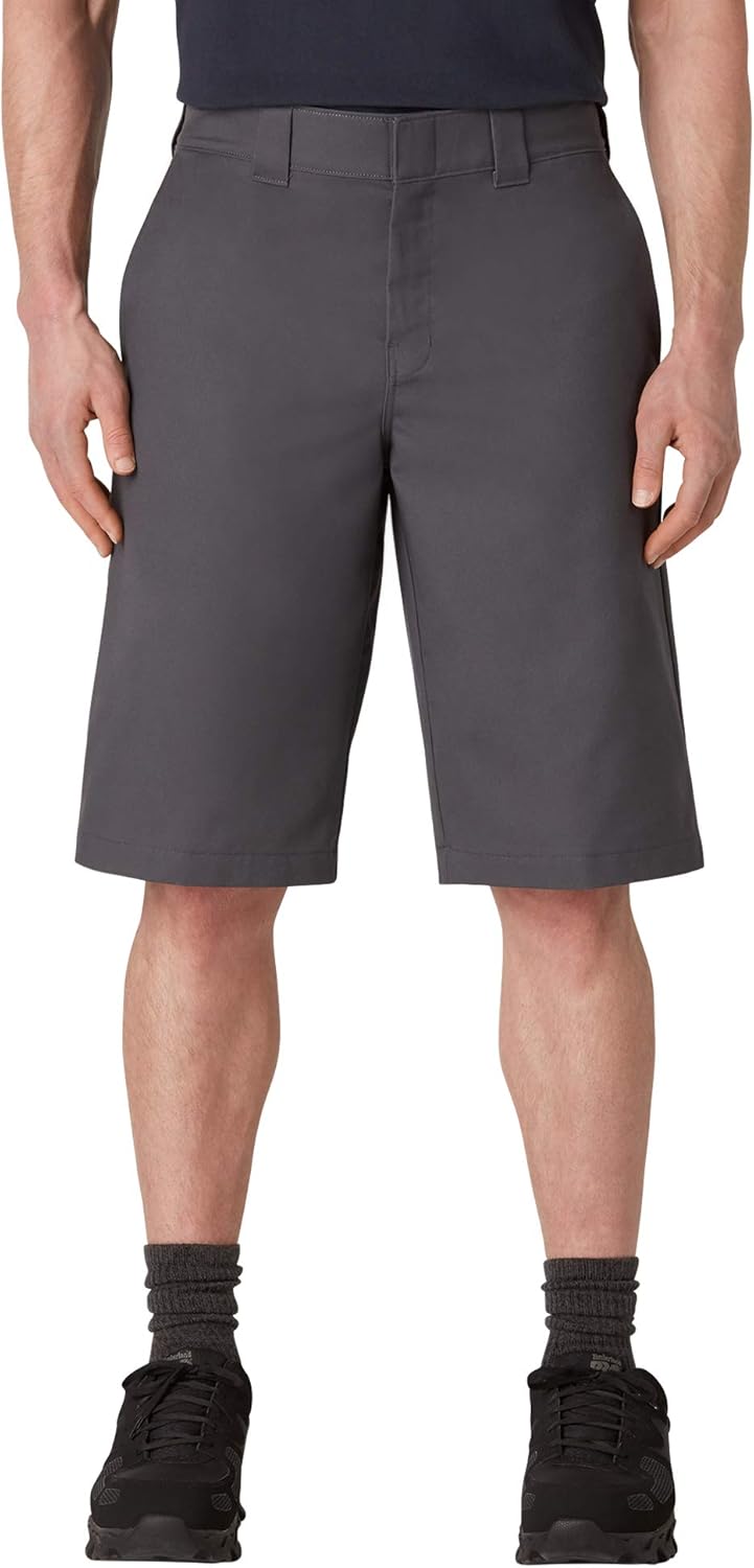 Dickies Mens Cooling Temp-iq Active Waist Flat Front Shorts - P