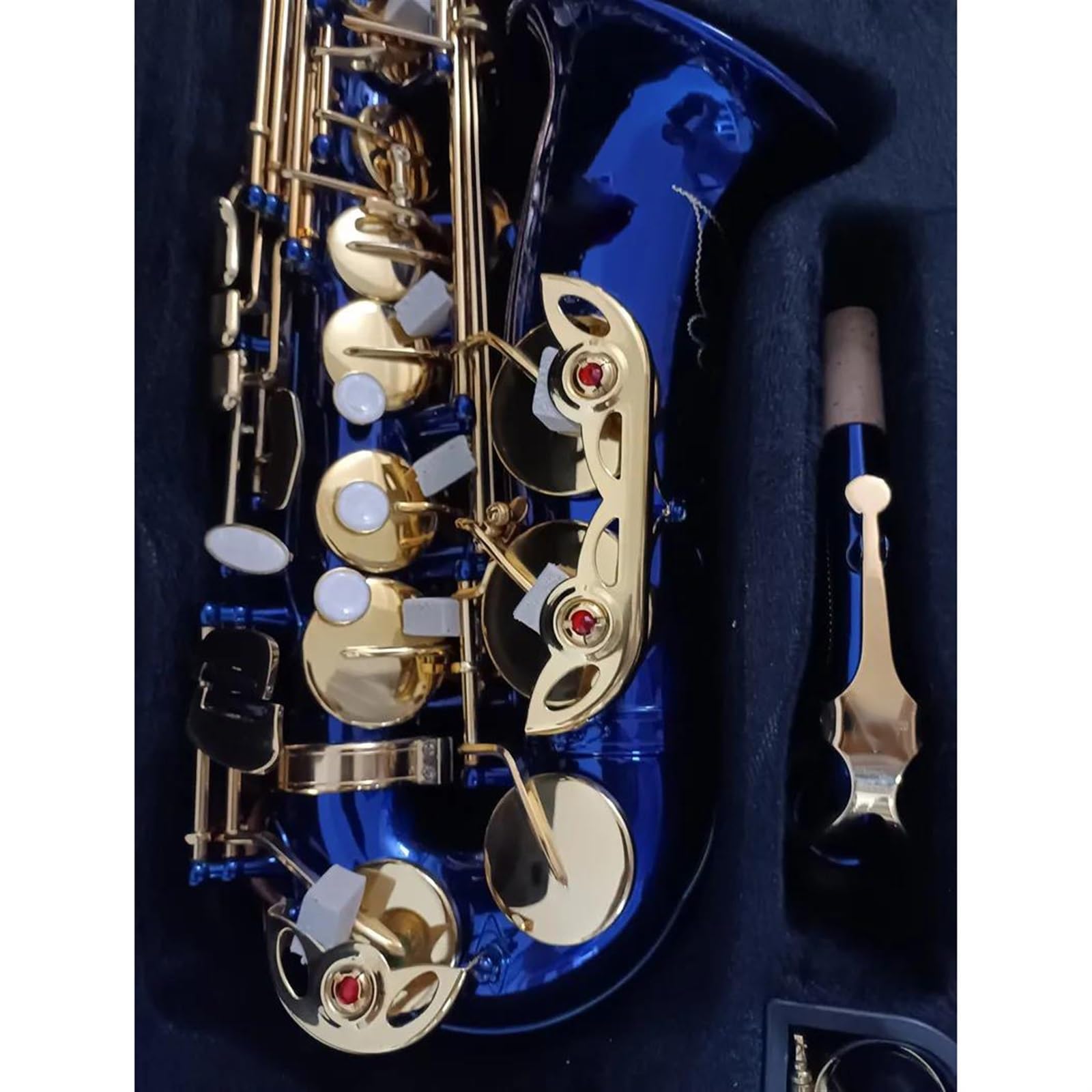 Amazon.co.jp: アルトサックス ブルーカラー 楽器プロ演奏 テナー