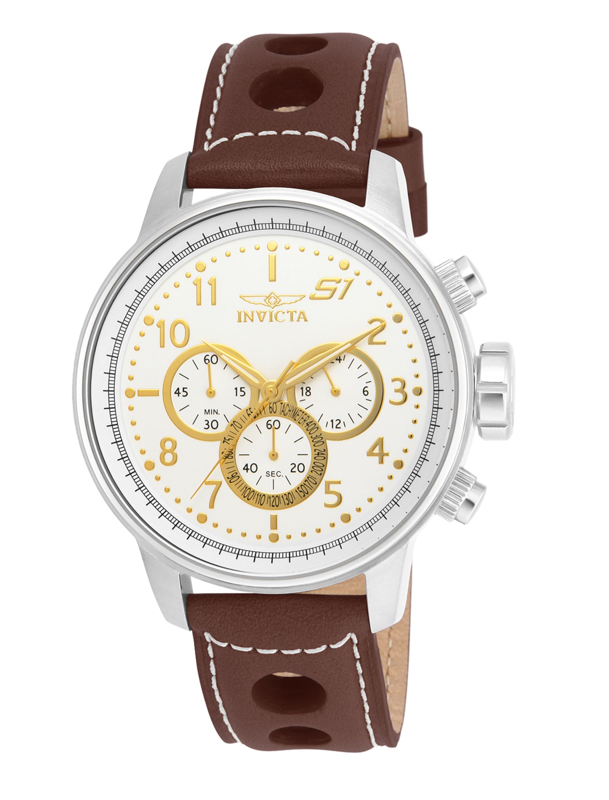 Invicta S1 Rally Edelstahl Herren Quarzuhrwerk - 48mm