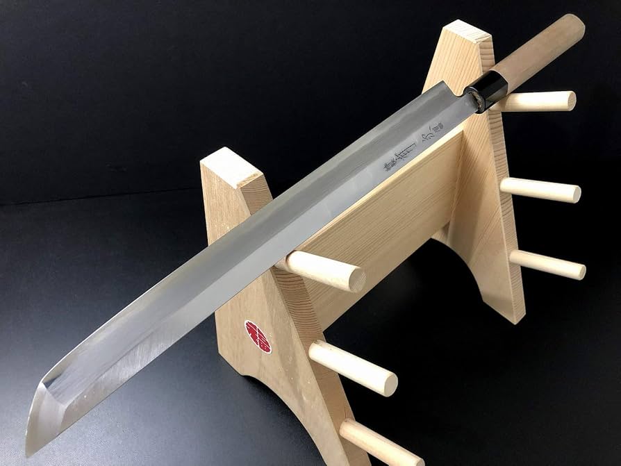 Amazon｜有次 包丁 先丸蛸引 層鍛 330 mm 青鋼2 築地 ARITSUGU 柄 名