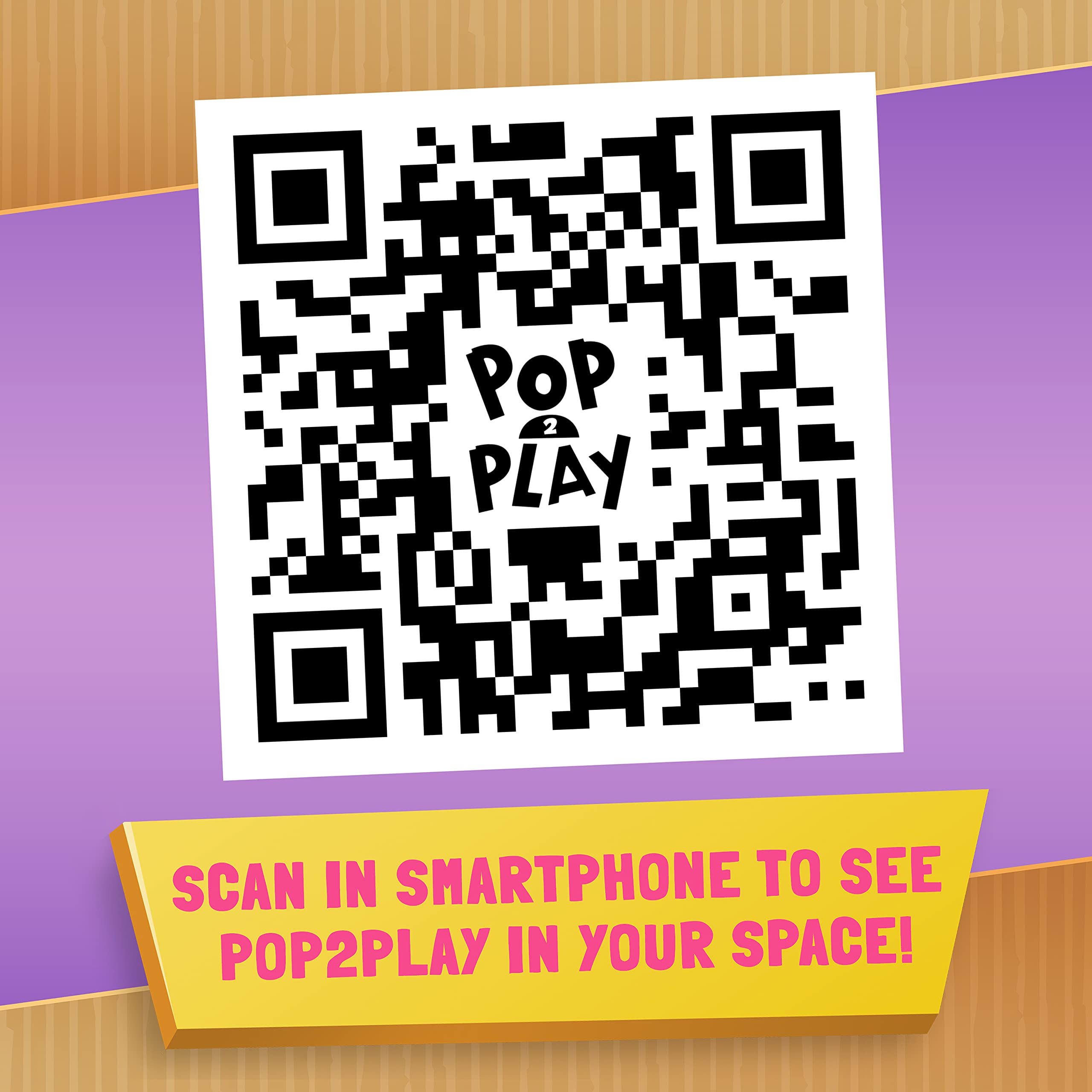 Pop2Play Fairytale Castle – Role Play Toy Helps Develop Kids Imagination – Made from Eco-Friendly Strongfold Cardboard