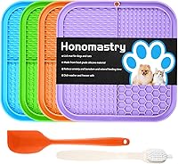 Vista 11 de Alfombrilla de lamer para perros, almohadilla de lamer premium con ventosas para aliviar la ansiedad del perro, cuencos de alimentación lenta
