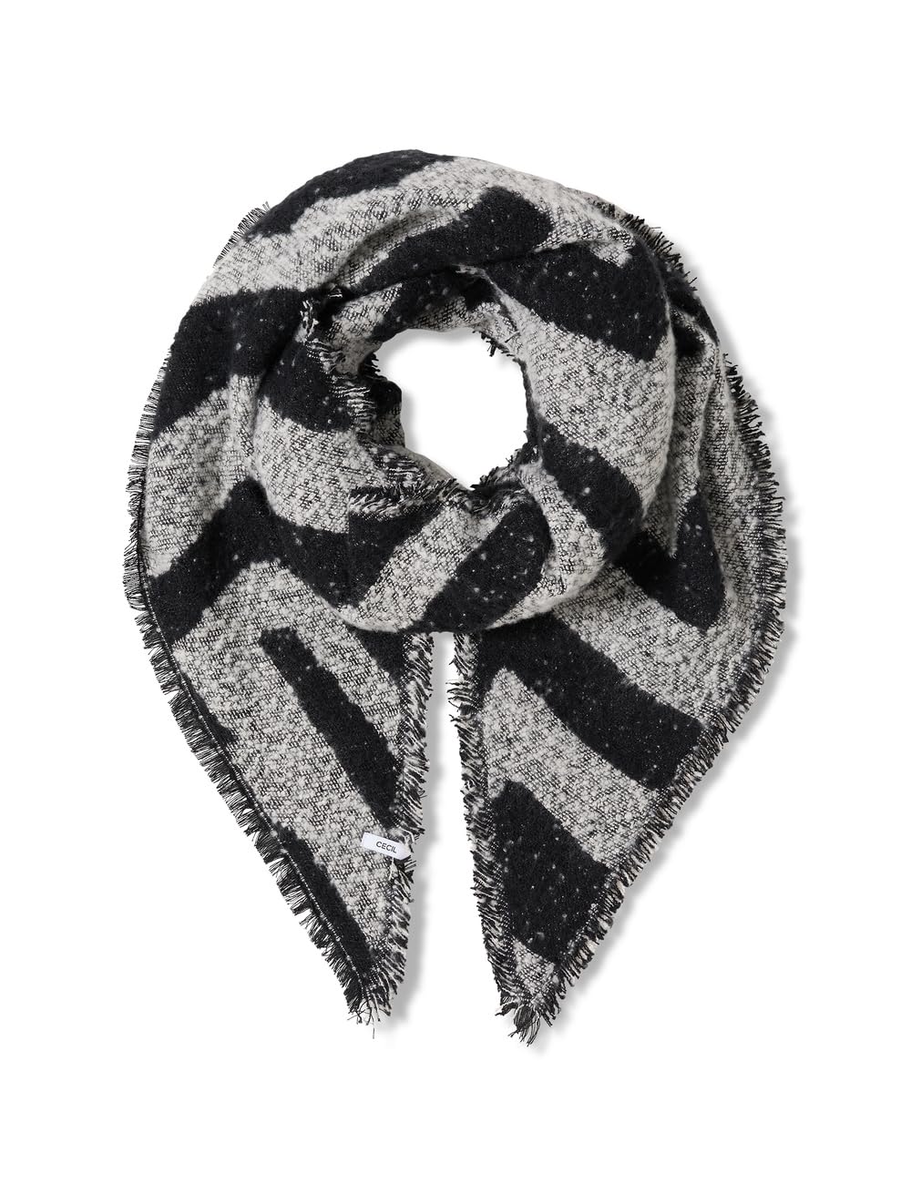 Cecil Damen Bouclé Dreieckstuch