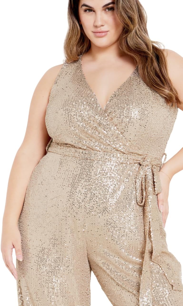 City Chic Women's Plus Size Jumpsuit - Dazzling - Image 3