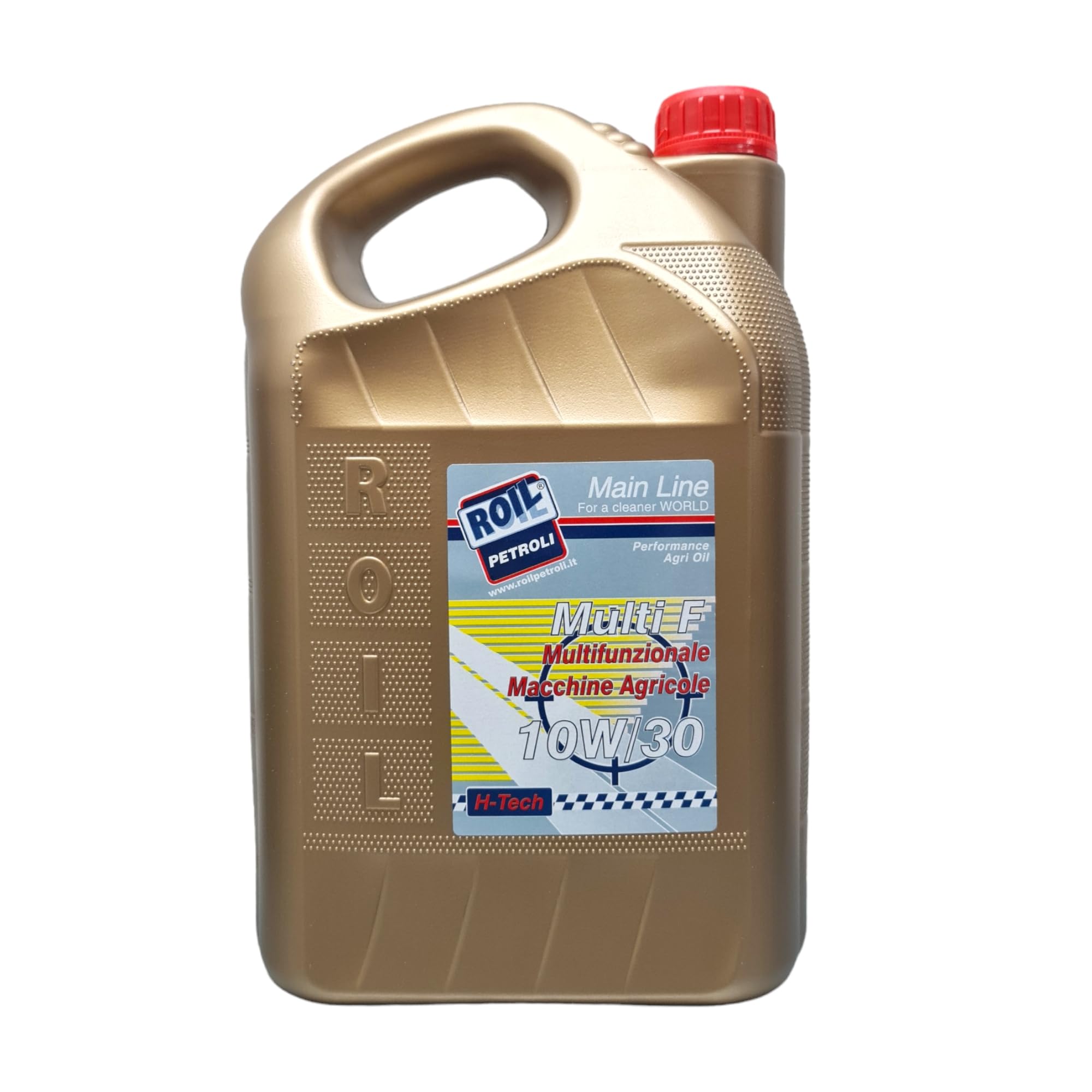 5 Litri di Roil Multi F 10W/30 - Olio Multifunzione per TRATTORI, Macchine AGRICOLE, Attrezzi da Giardinaggio