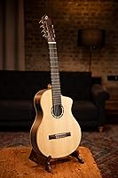 Vista 12 de Family Series Pro - Guitarra clásica de nailon acústico eléctrico de 7 cuerdas con bolsa