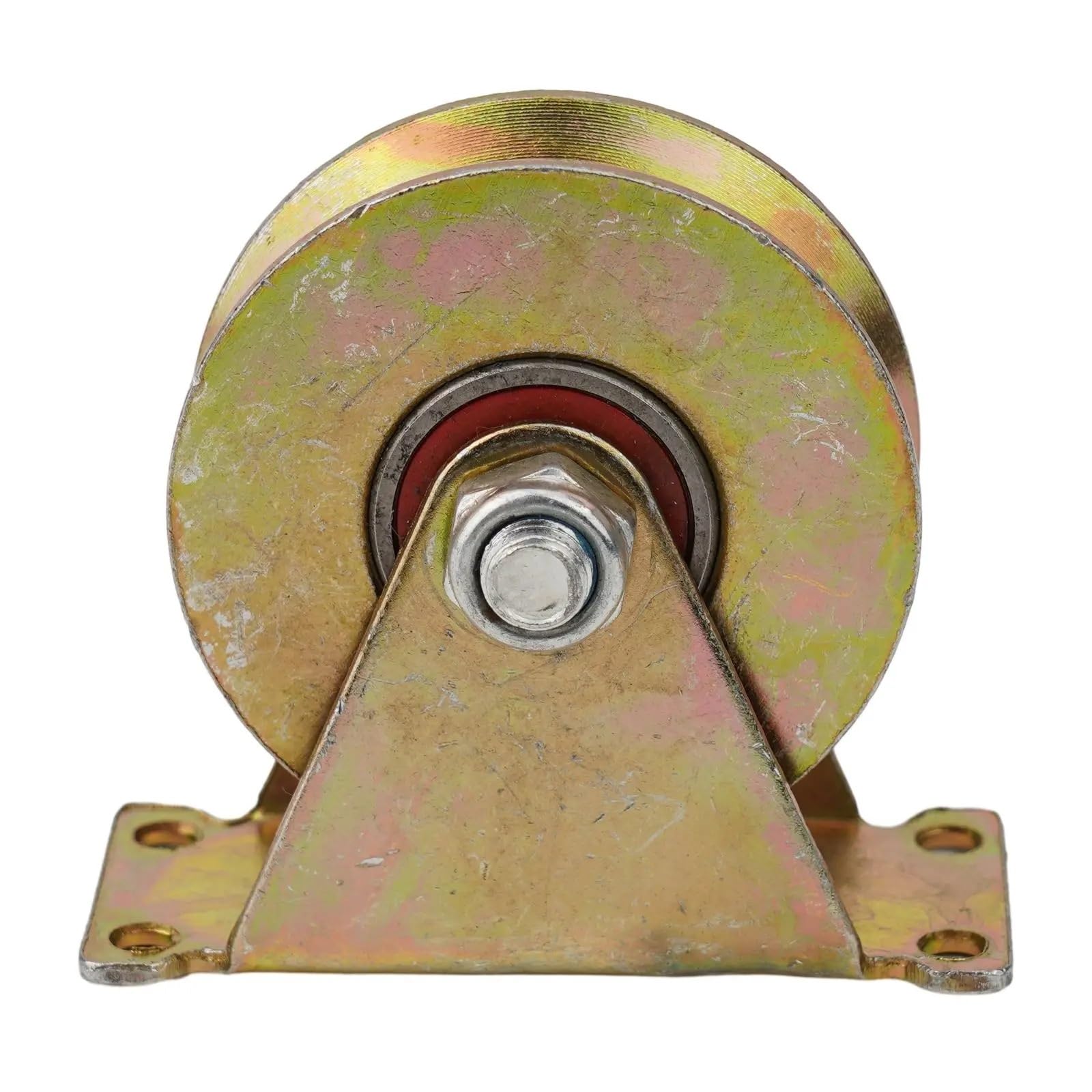 Polea De Acero Inoxidable Polea de riel de 3 piezas, polea de cable de acero for cuerdas, polea de cable de 1 a 8 mm con 2 rodamientos de bolas, polea for puerta corrediza, puerta y ventana Para Exter