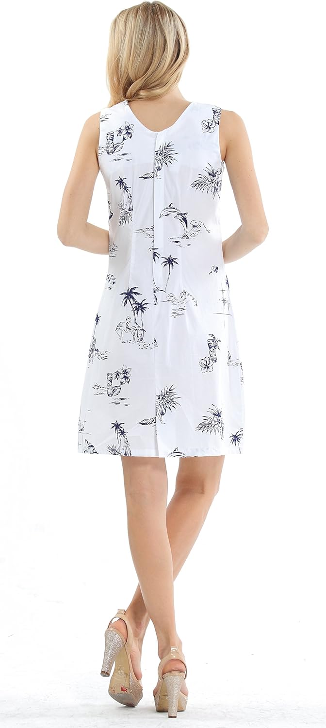 Hawaii Hangover Couple Matching Hawaiian Luau Cruise Outfit Shirt Dress Classic White