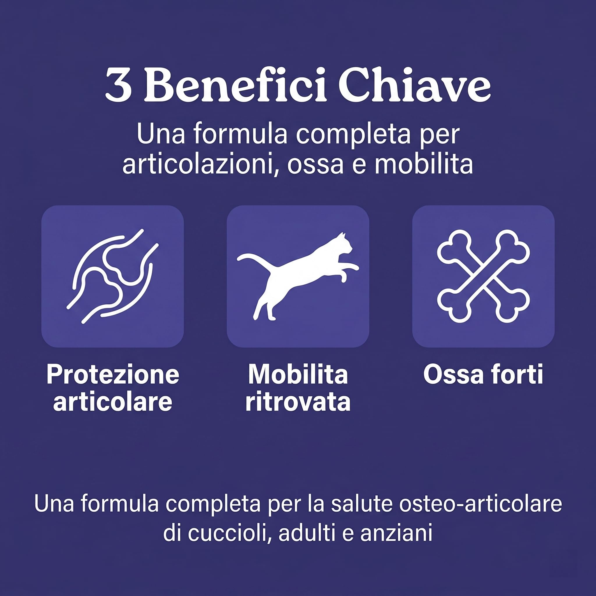 ArtoPet Difesa 60 Compresse | Integratore Articolazioni Cane e Gatto con Glucosamina Condroitina - Antinfiammatorio Naturale Antiossidante - Mobilità e Benessere Osteo-Articolare - Longevity Pet
