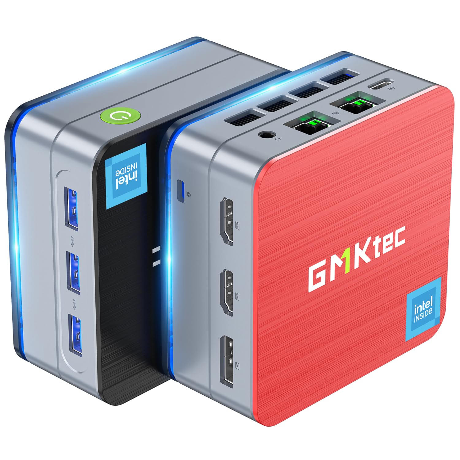 GMKtecミニpc N100 Win11 Pro DDR5 12GB+512G Mini PC GMKtec NucBox G5, Intel 12ª geração Alder Lake N97 (até 3