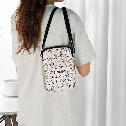 Miniatura 5 de JXGZSO Divertido Foodie Gift Hangry Bag Snack Travel Maquillaje Bolsas de Emergencia Snacks Alimentos Cosméticos Bolsa Snack Amante Regalo, Bolso