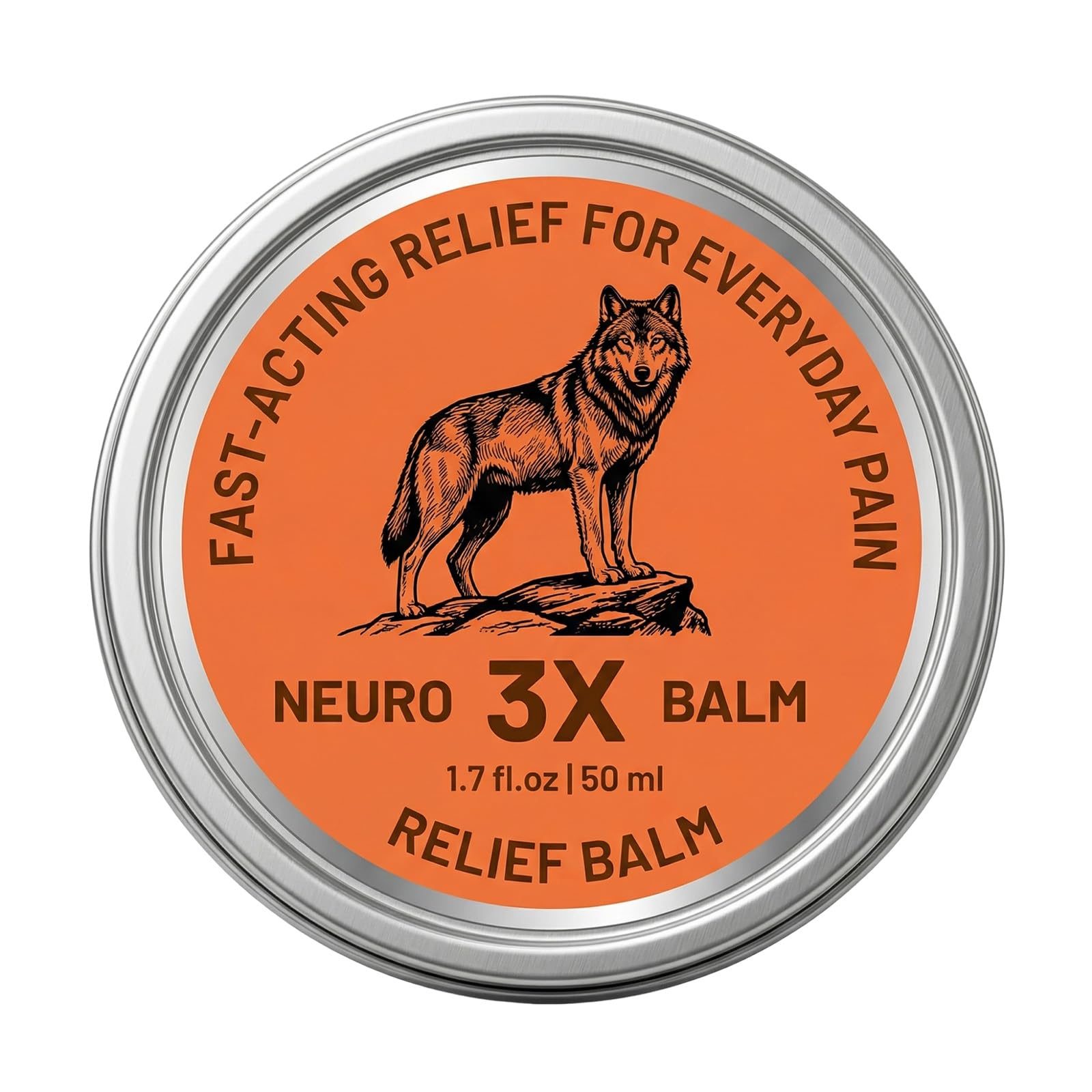 Neurobalm 3x Bálsamo De Alivio Msm, Herbal Relief Balm Soothing Rub for Muscles & Joints, Non-Sticky Fast Absorb Formula