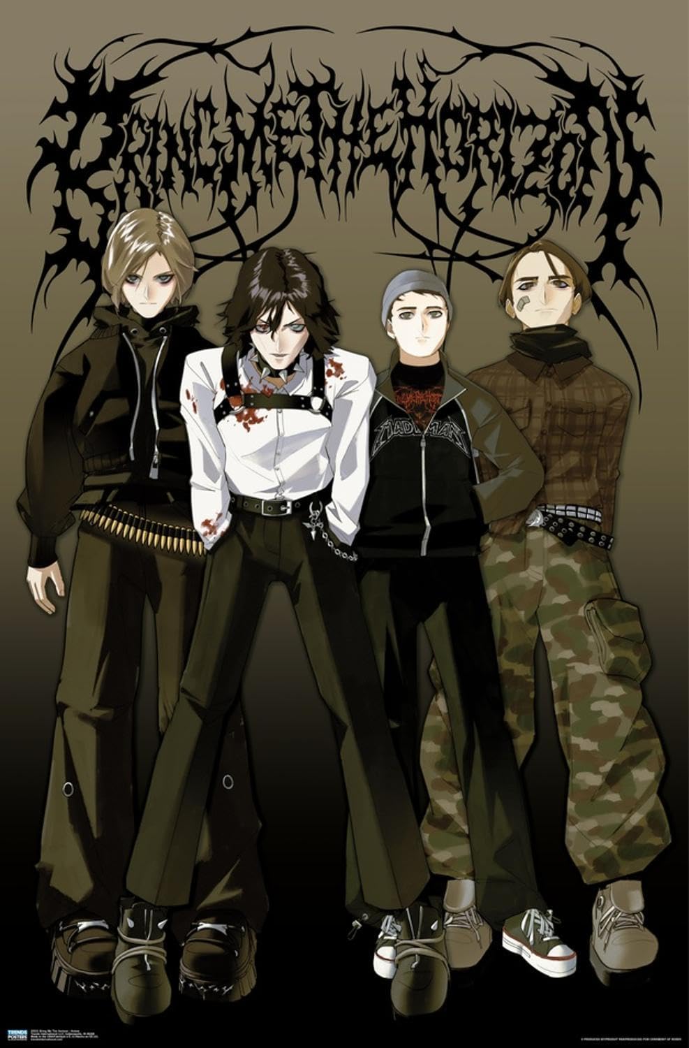 Amazon.com: Bring Me The Horizon - Anime Wall Poster, 19L