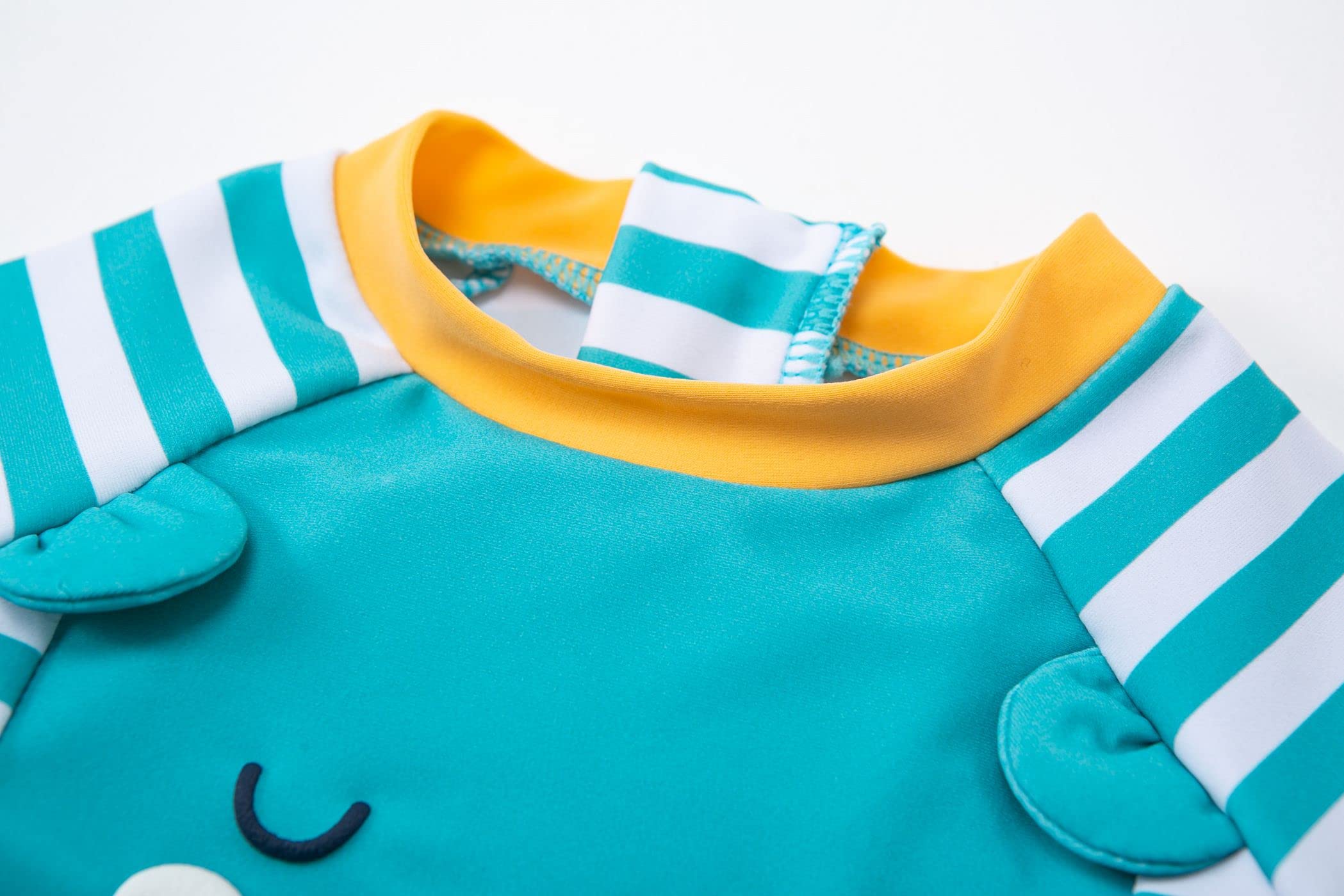 BONVERANO Maillot de Bain bébé garçon Une pièce à Manches Courtes Protection UV 50+ Maillots de Bain avec