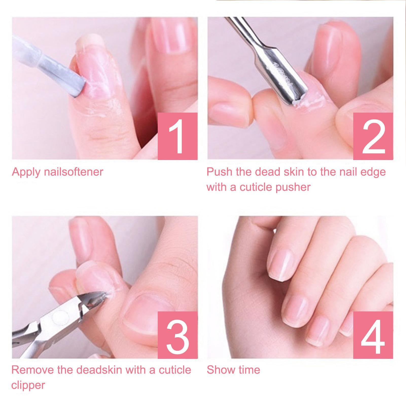 Crema per la rimozione delle cuticole | Kit per la rimozione delle cuticole | Crema rimuovi cuticole emolliente e delicata da 30 ml, ad assorbimento rapido e istantaneo, per mantenere le Skuda