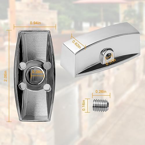 Miniatura 4 de Pomo de válvula de rango para estufa de gas de cocina, perilla de control de panel de placa de horno, compatible con interfaz de aire en forma de D,