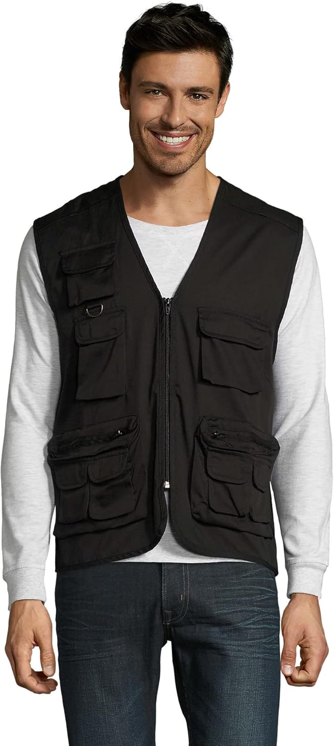 SOL'S Wild Unisex Full Zip Waistcoat Bodywarmer Jacket (XXL (45-47” Chest)) (Navy)